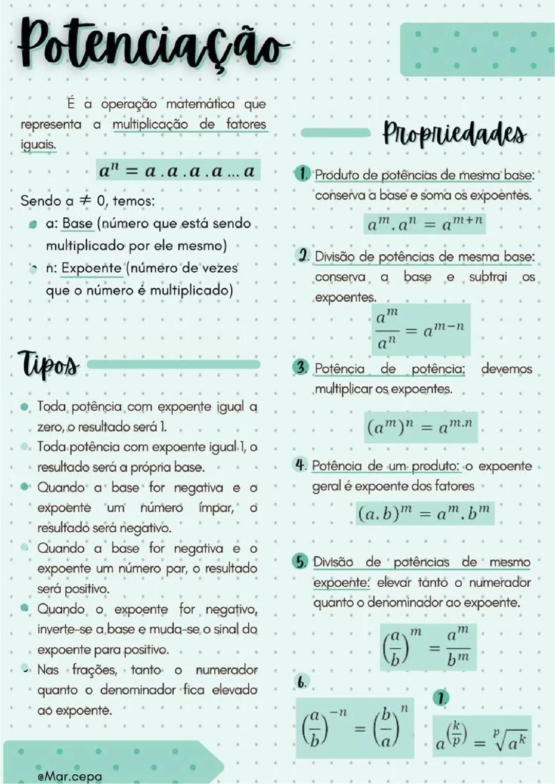 Potenciação