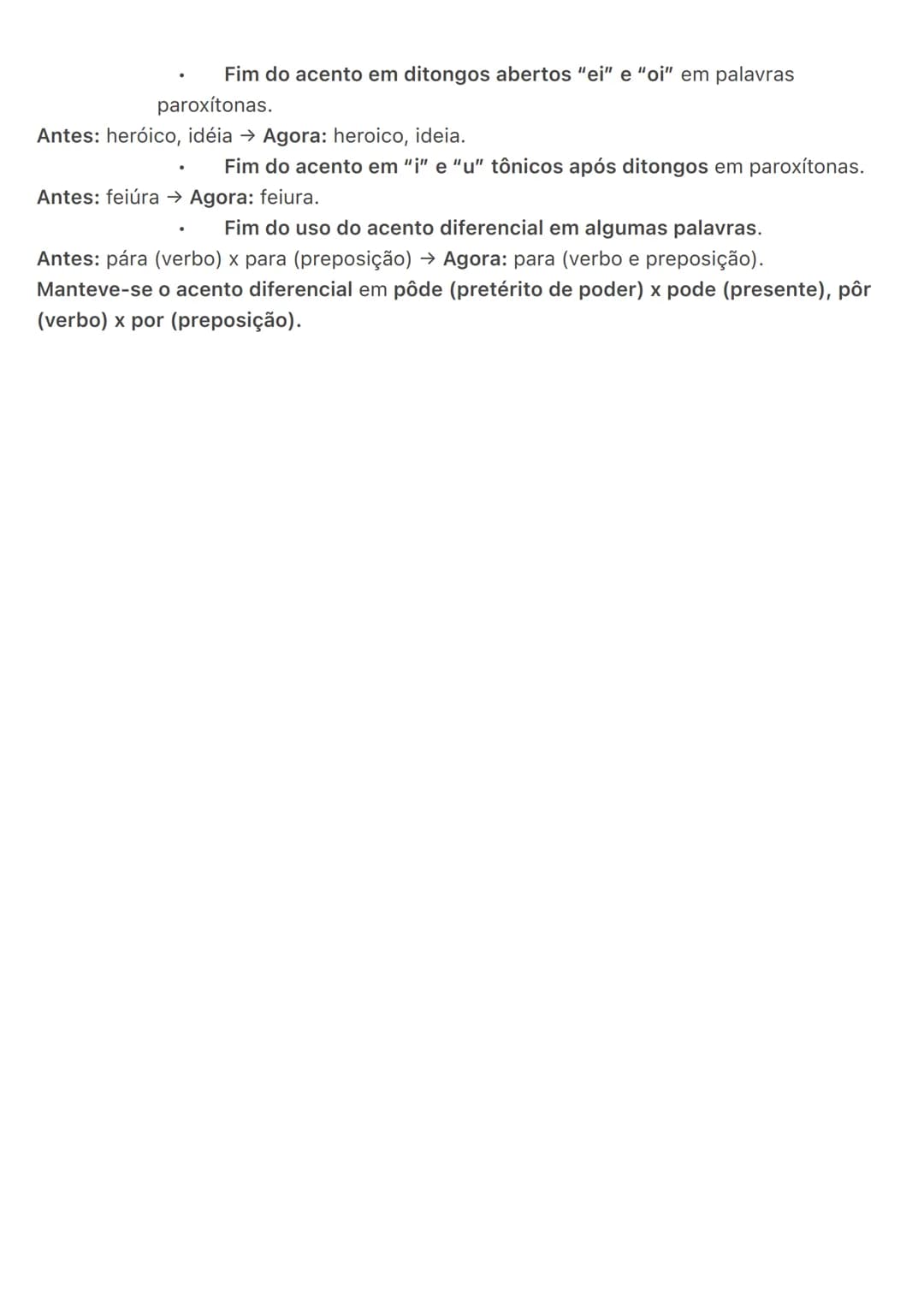 # acentuação gráfica
na língua portuguesa segue regras específicas que foram modificadas pelo Acordo
Ortográfico de 1990, eliminando alguns