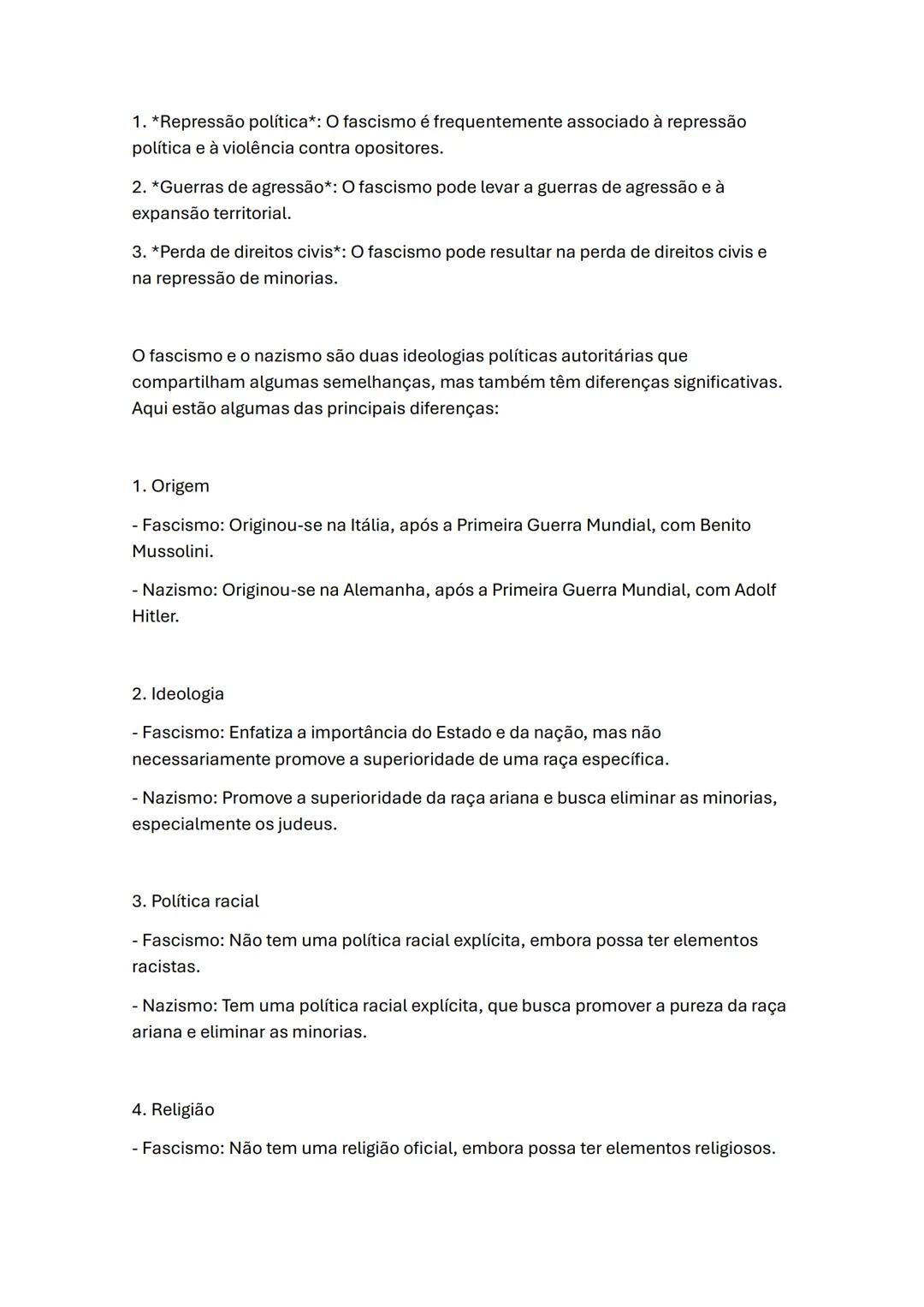 Definição Nazismo
O nazismo foi uma ideologia política autoritária e totalitária que surgiu na
Alemanha na década de 1920 e se tornou o par
