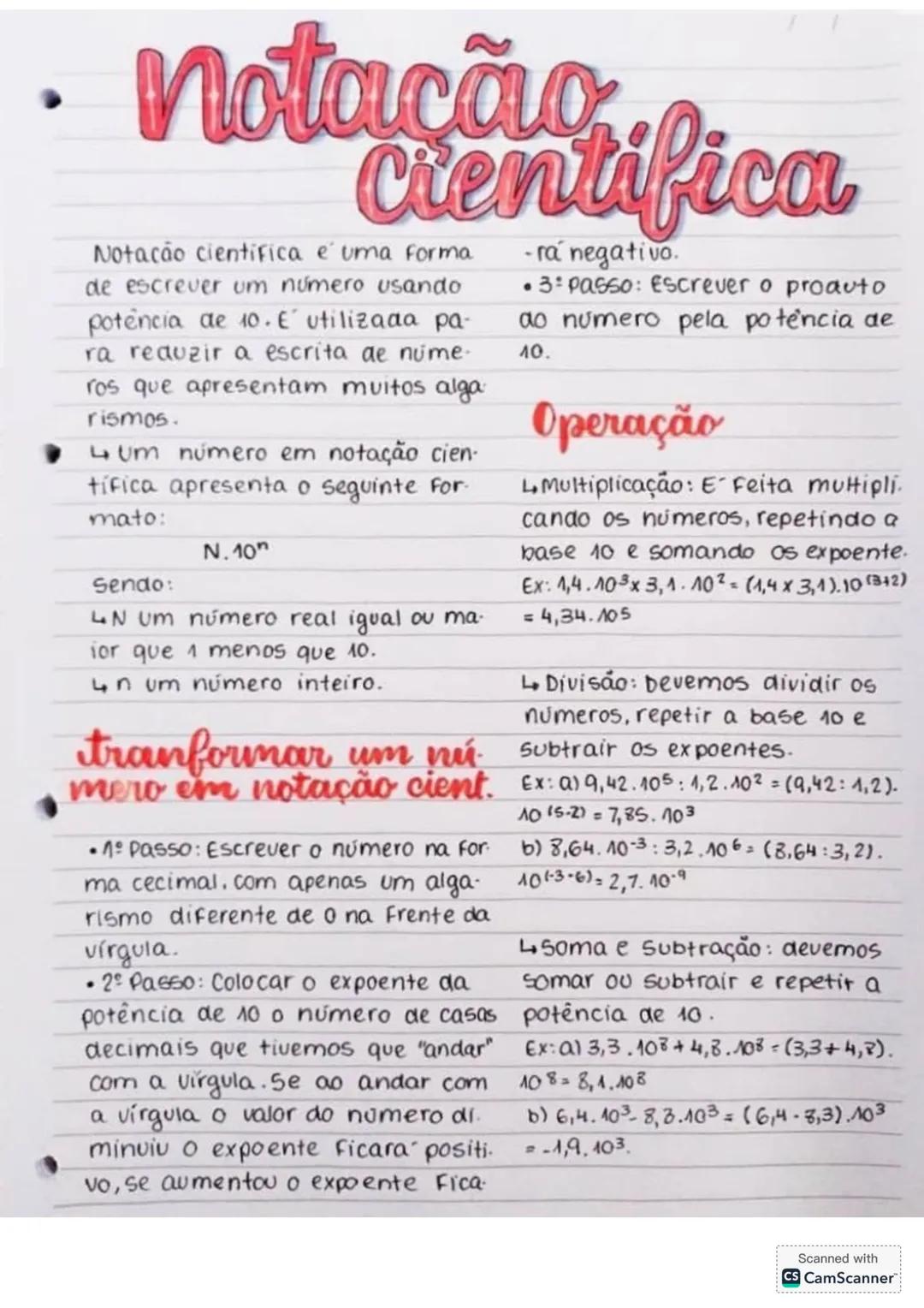 notação científica