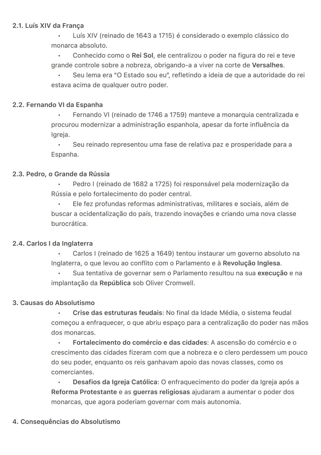 # Absolutismo (séculos XVI a XVIII)
O absolutismo foi um sistema de governo centralizado que predominou na Europa entre os
séculos XVI e XV