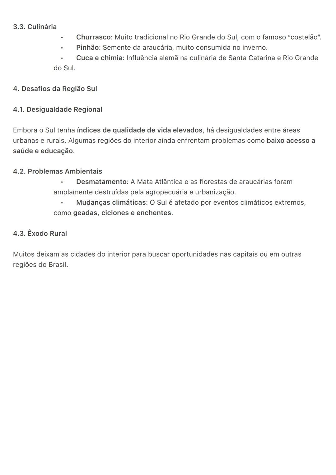# Região Sul
A Região Sul do Brasil é a menor em extensão territorial, mas se destaca pelo seu
desenvolvimento econômico, qualidade de vida