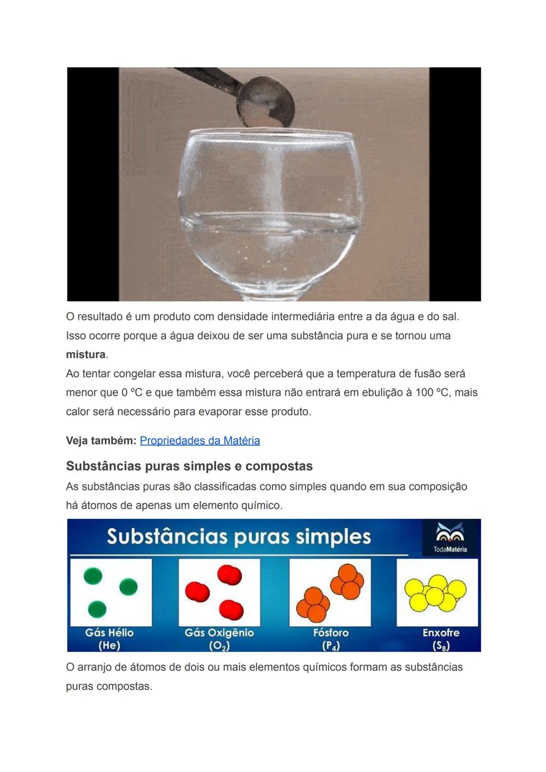 # Materiais e suas propriedades
- Matéria é tudo o que tem massa e ocupa lugar no espaço.
- As propriedades podem ser classificadas em gera