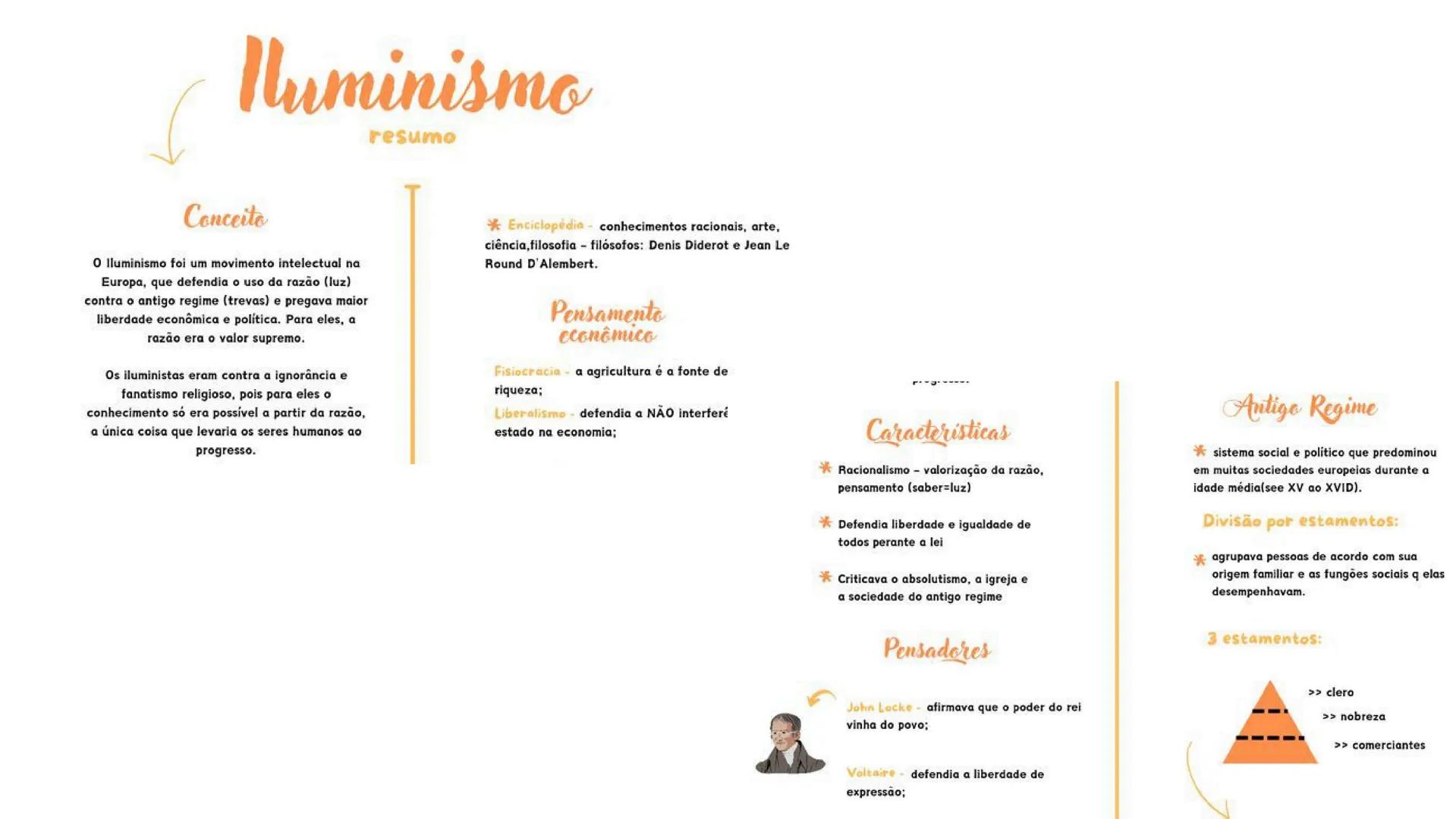 # Numinismo
resumo
## Conceito
O lluminismo foi um movimento intelectual na
Europa, que defendia o uso da razão (luz)
contra o antigo regi