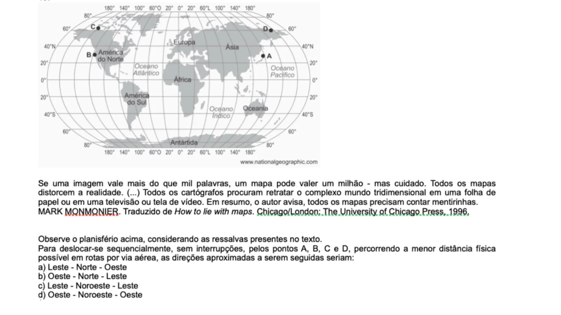 XCEC
ORBIS GEOGRA
www.escolaeducacao.com.br
MER
NORT
TIQUE
Cartografia
OCEAN
ΑτειοτίρUE
de Capricorne
PROF. FILLIPE FERNANDES
140