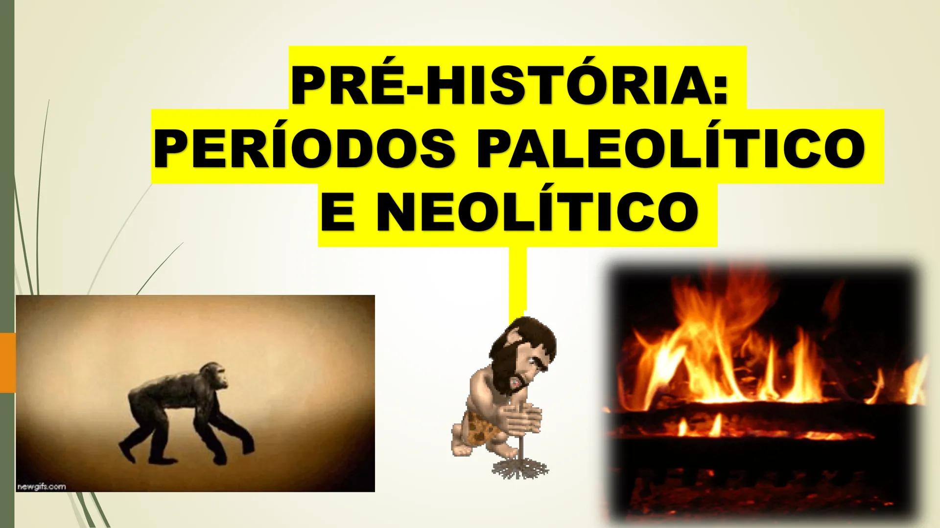 # A EVOLUÇÃO HUMANA E A
# PRÉ - HISTÓRIA # A EVOLUÇÃO
* Teoria proposta por Charles Darwin
* Os vestígios fósseis são a principal font