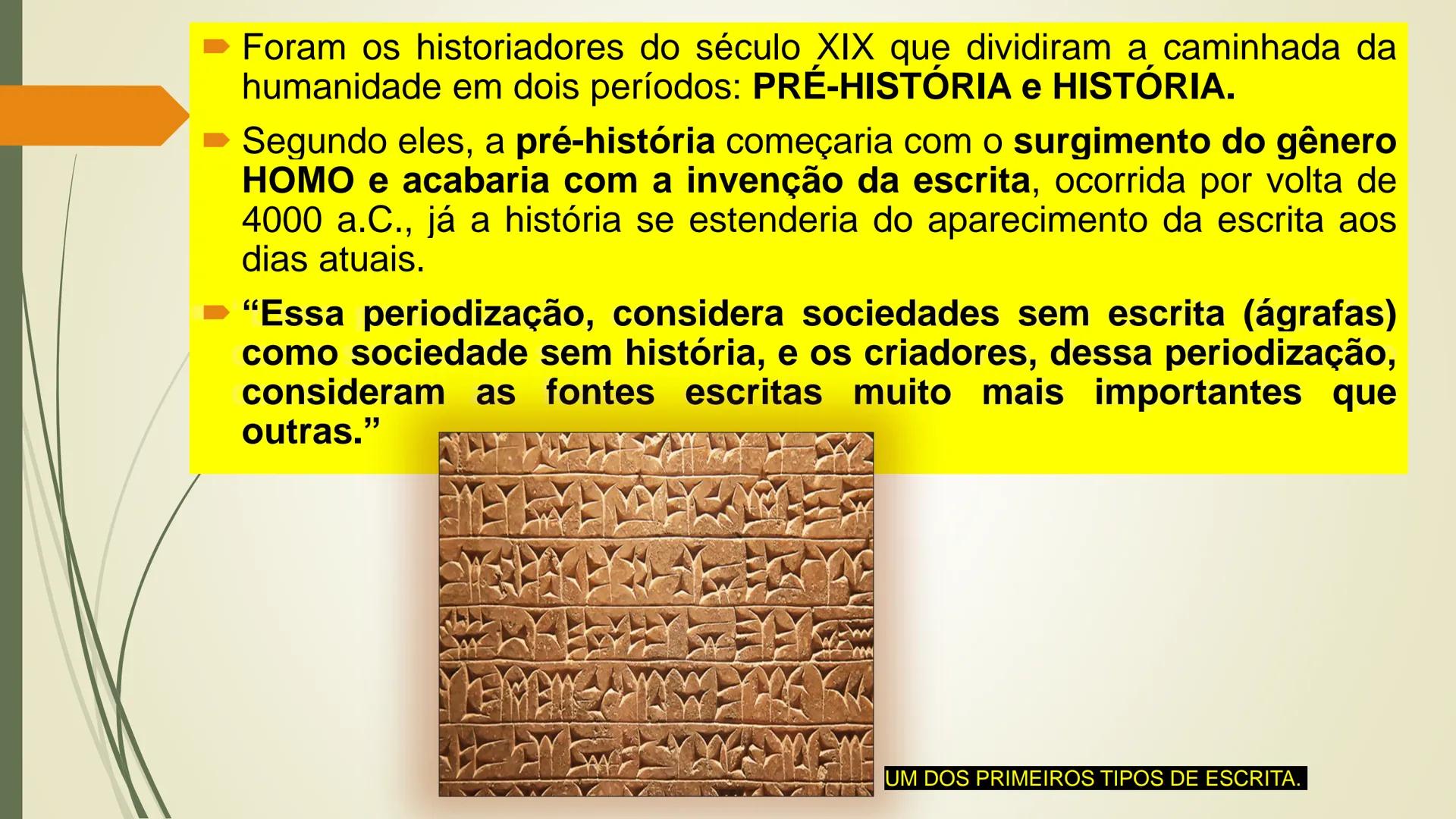 # A EVOLUÇÃO HUMANA E A
# PRÉ - HISTÓRIA # A EVOLUÇÃO
* Teoria proposta por Charles Darwin
* Os vestígios fósseis são a principal font