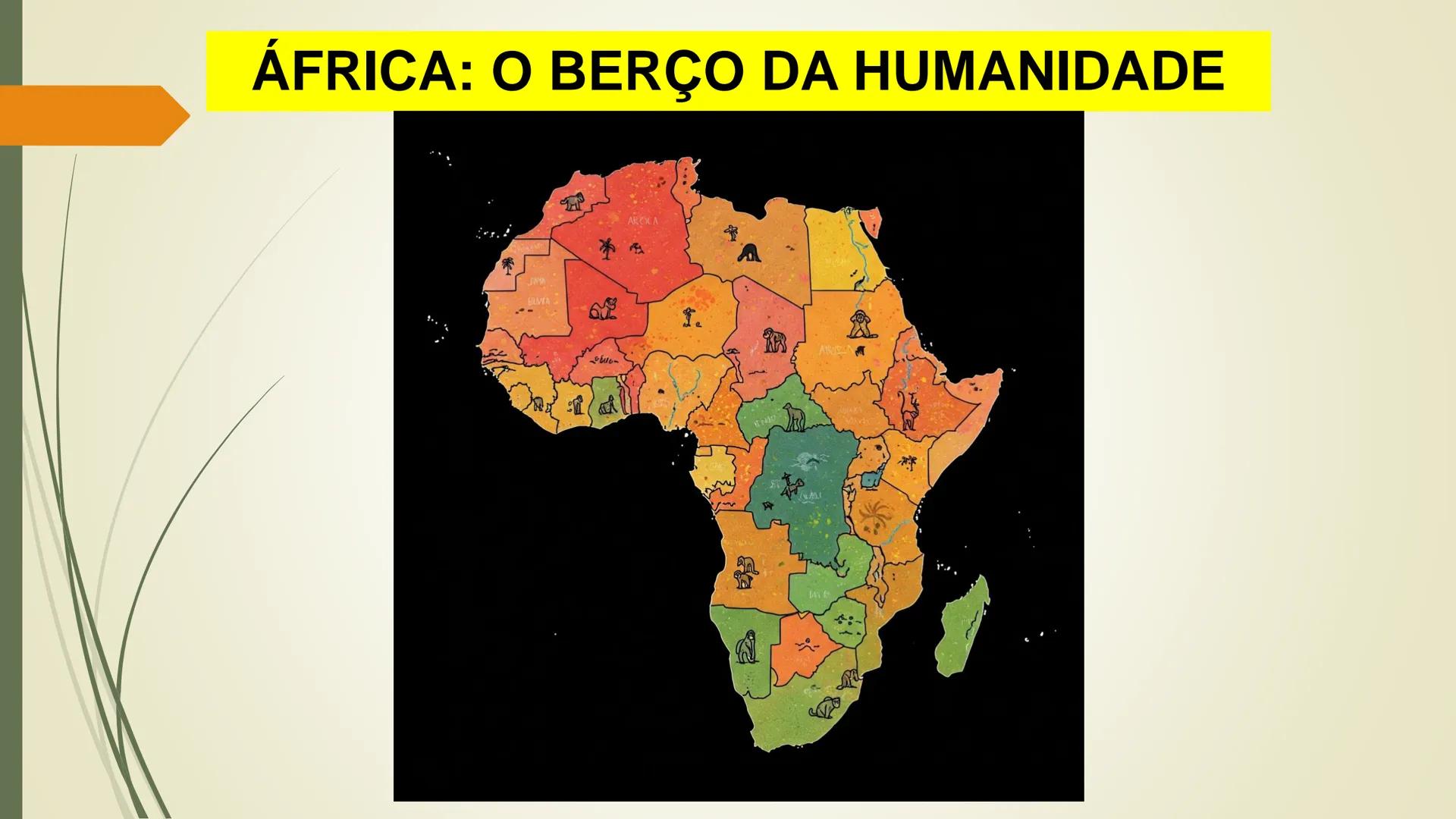 # A EVOLUÇÃO HUMANA E A
# PRÉ - HISTÓRIA # A EVOLUÇÃO
* Teoria proposta por Charles Darwin
* Os vestígios fósseis são a principal font