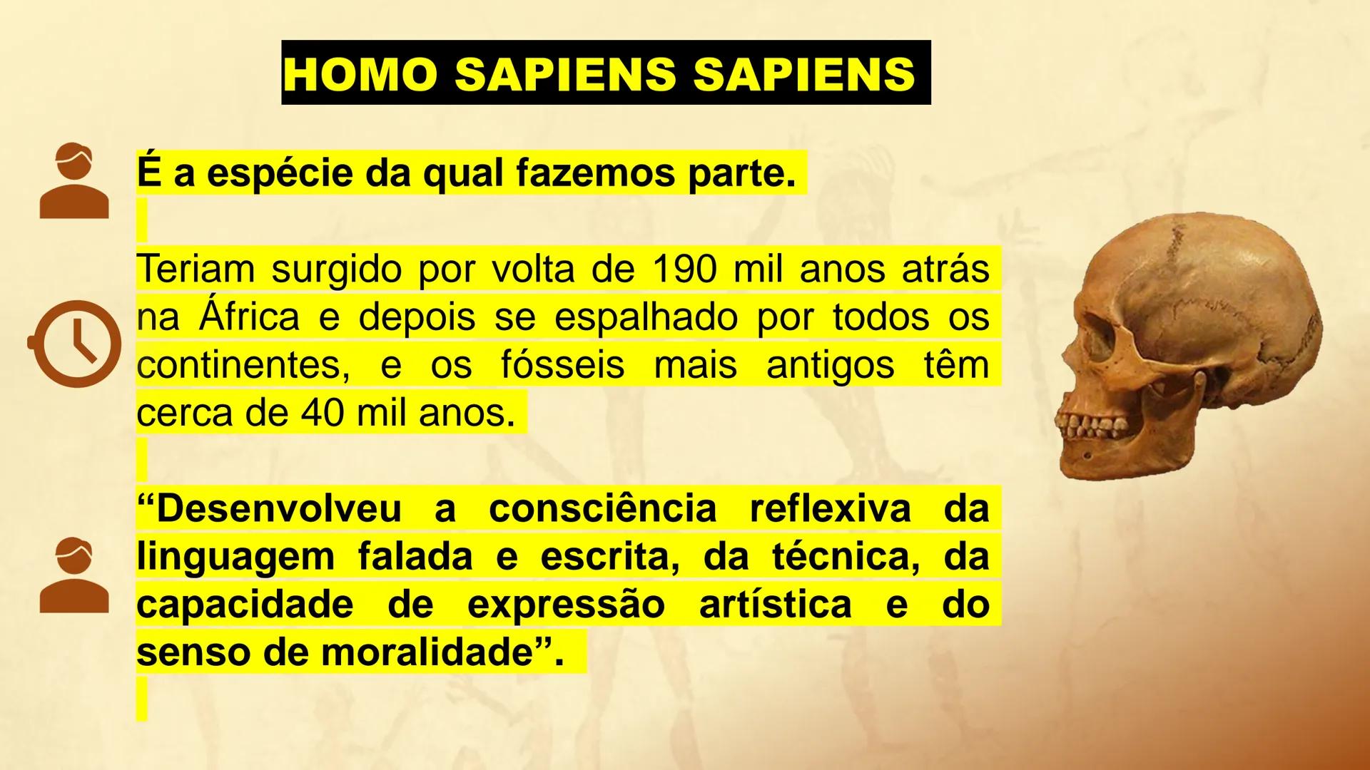 # A EVOLUÇÃO HUMANA E A
# PRÉ - HISTÓRIA # A EVOLUÇÃO
* Teoria proposta por Charles Darwin
* Os vestígios fósseis são a principal font