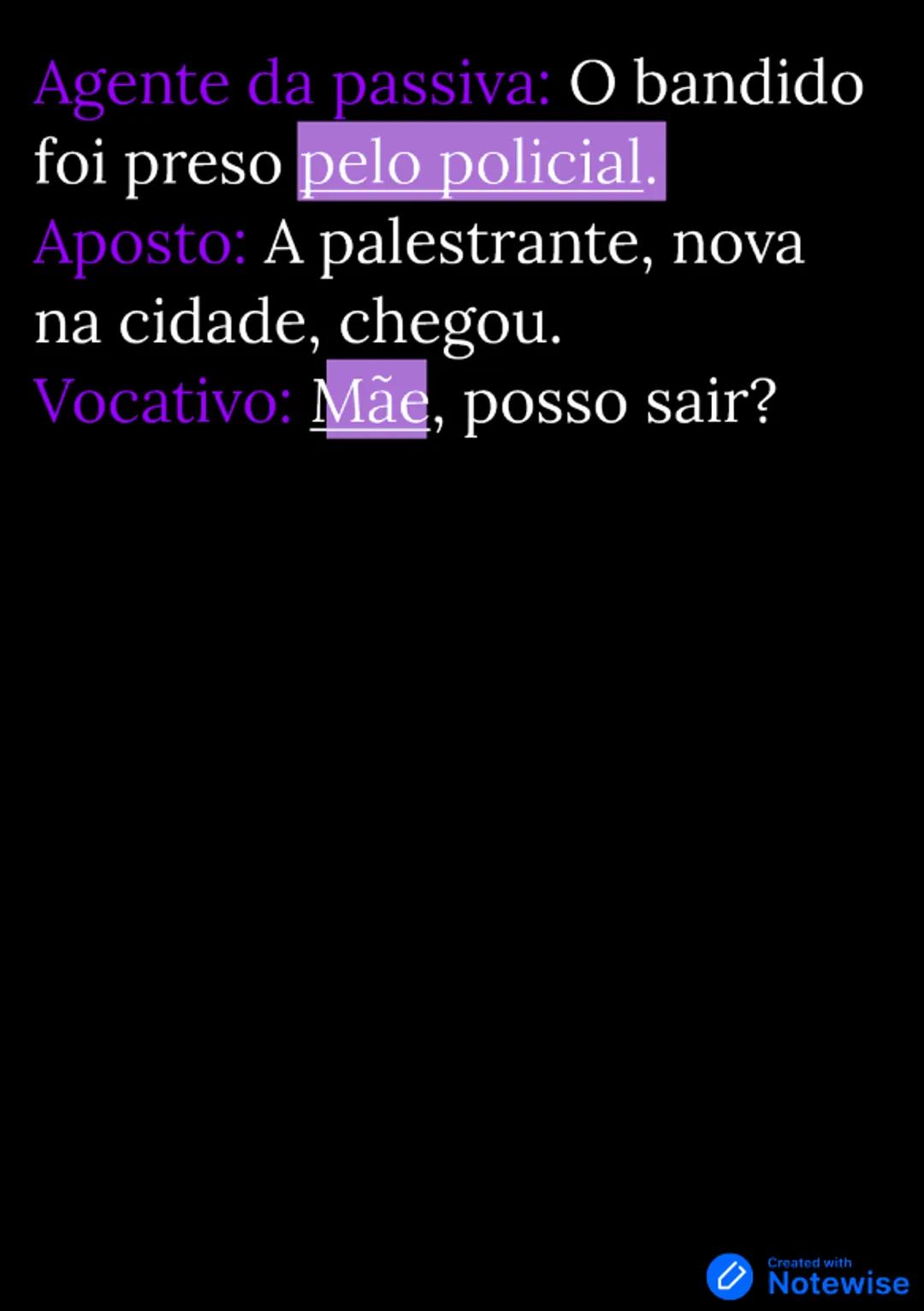 # ANÁLISE SINTÁTICA
Sujeito: - Simples: Ela
comprou flores.
- Composto: Ela e eu
compramos flores.
- Indeterminado: Compraram
flores.
- Ocul