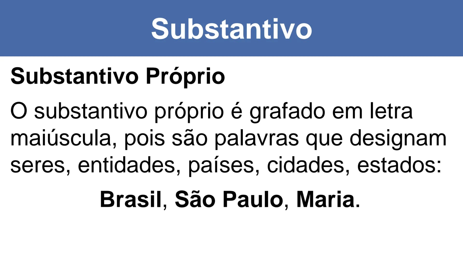 # Substantivo
Língua
|
Portuguesa
Concurseria # Substantivo
Os Substantivos são classes de palavras
que nomeiam os seres, objetos,
fenôme