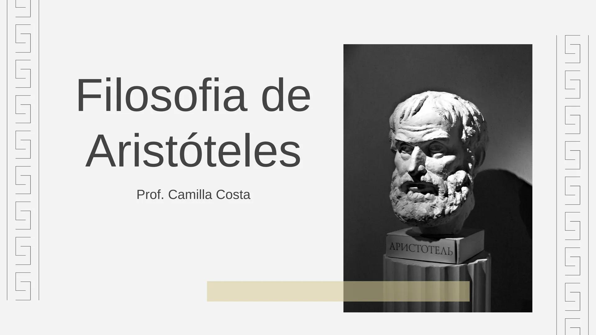 # Filosofia de
# Platão
Prof. Camilla Costa # Aula 1: Introdução a Platão e ao Contexto
Histórico
Platão, um dos mais importantes filósofos