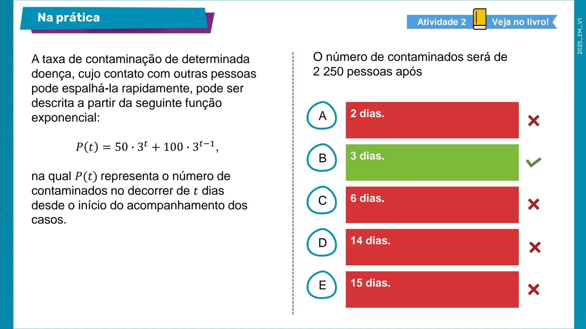 2a Matemática
Série
Equações exponenciais –
Parte 2
2º bimestre
Ensino
Aula 01
Médio
MATERIAL
DIGITAL
Secretaria da
SÃO PAULO
GOVERNO DO EST
