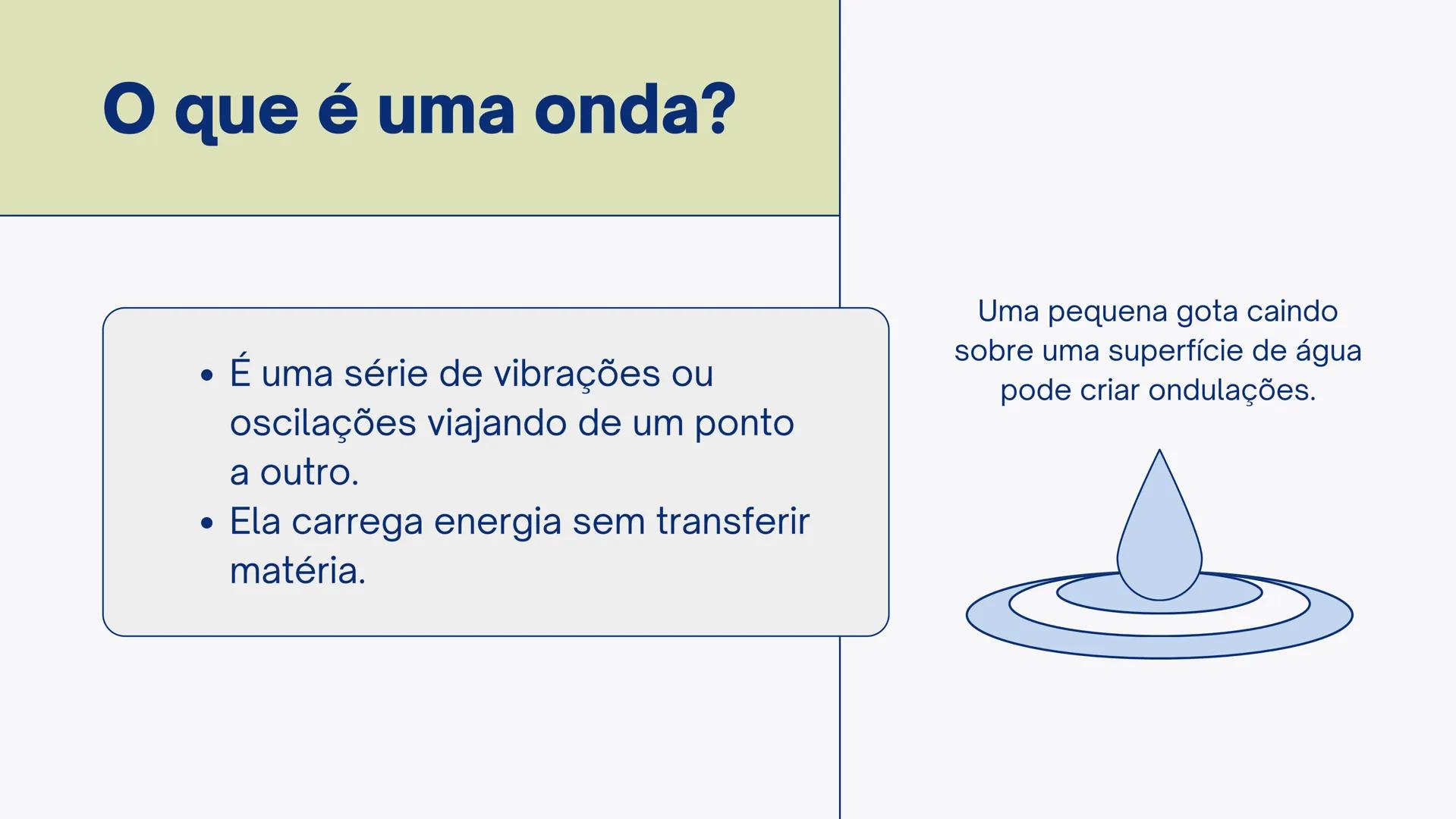 UMA INTRODUÇÃO AOS
Tipos de Ondas Terremotos são ondas que podemos sentir!
Algumas dessas ondas fazem o chão tremer para cima e
para baixo