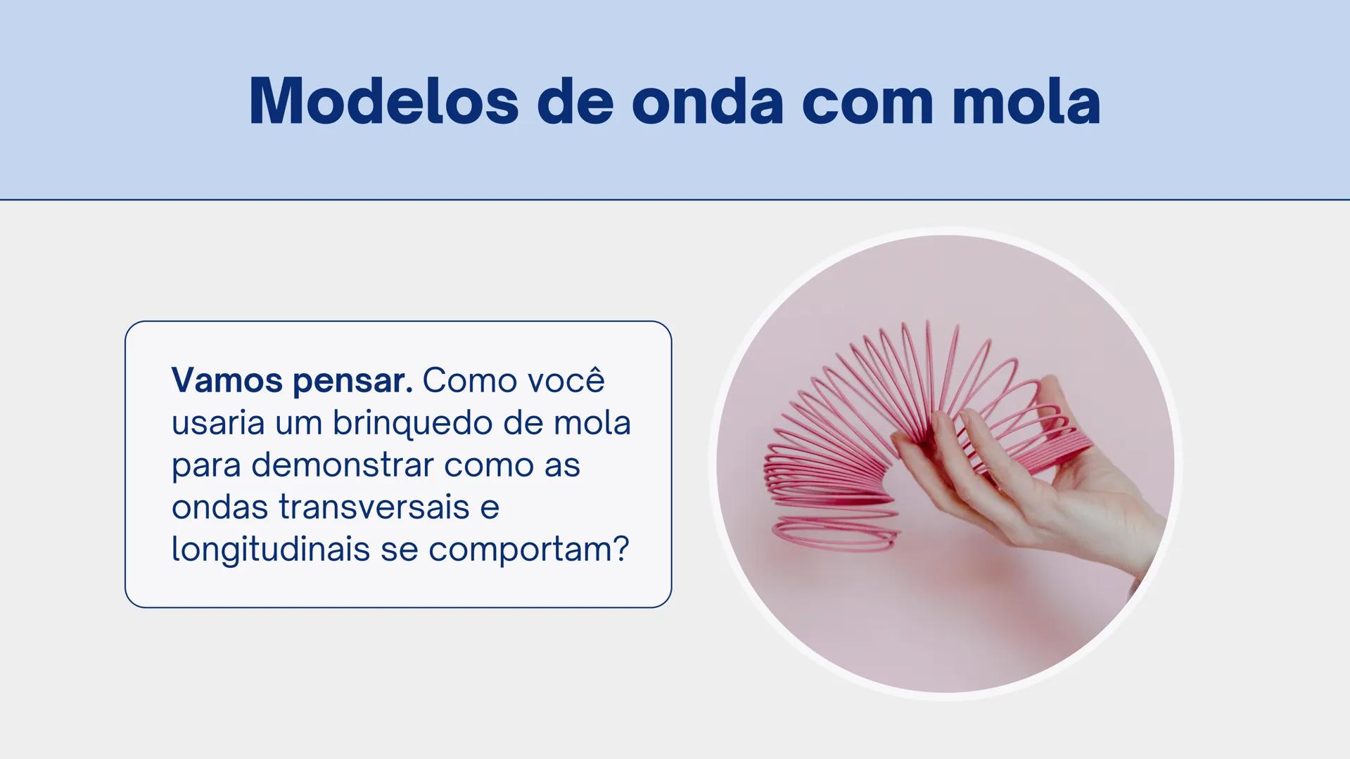 UMA INTRODUÇÃO AOS
Tipos de Ondas Terremotos são ondas que podemos sentir!
Algumas dessas ondas fazem o chão tremer para cima e
para baixo
