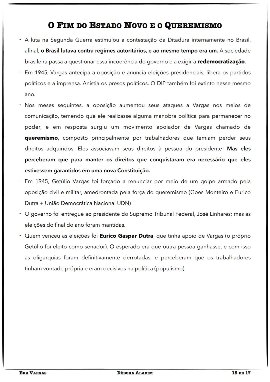 Ann, oi gente! Tudo bem com vocês?
Caso você ainda não me conheça, muito prazer!
Meu nome é Débora Aladim, sou estudante de
História na Uni