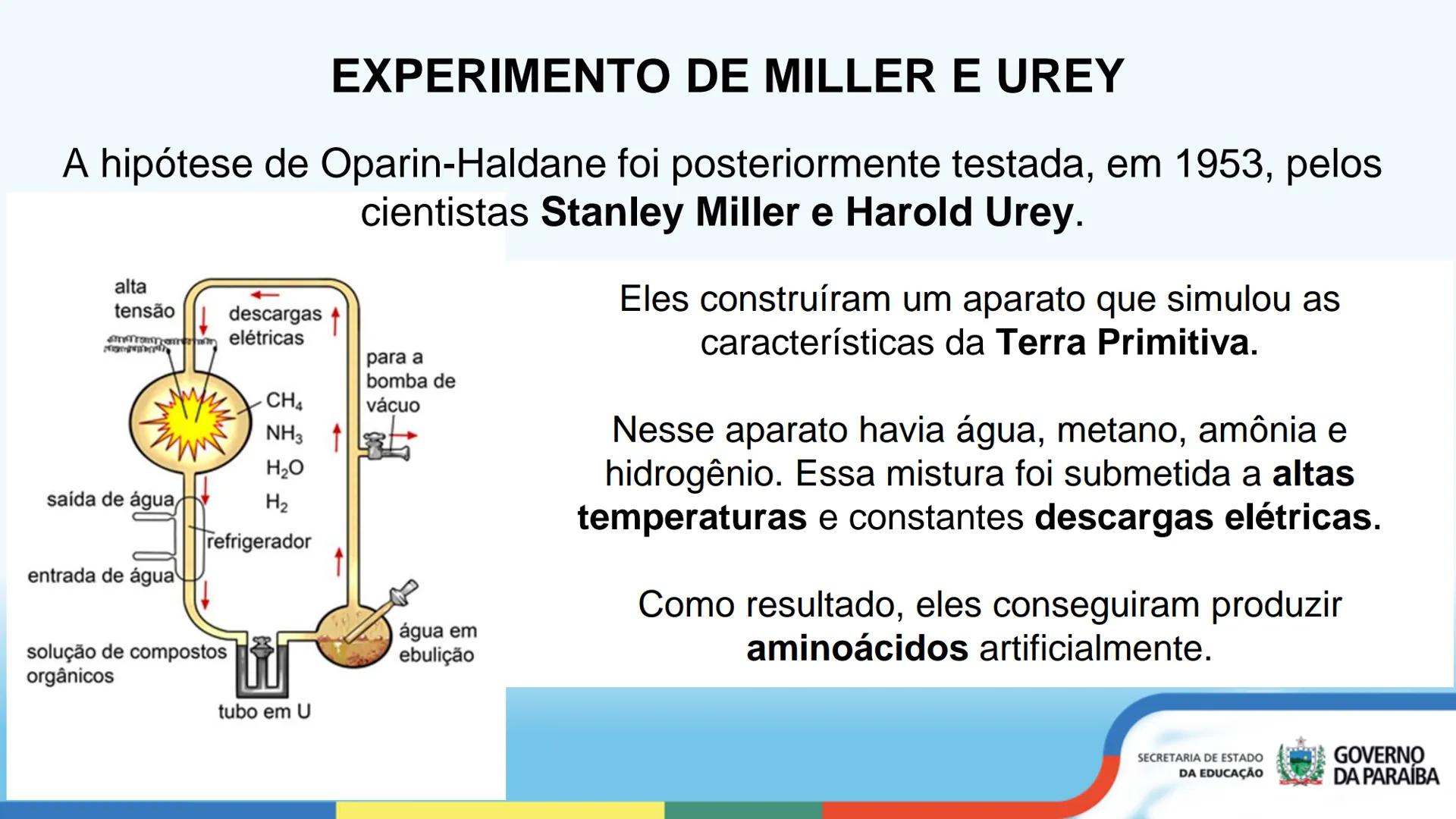 A TERRA PRIMITIVA E A
ORIGEM DA VIDA
1ª Série
Cidadá
ESCOLA Escola
CIDADA Integral
SECRETARIA DE ESTADO
DA EDUCAÇÃO
GOVERNO
DA PARAÍBA OBJET