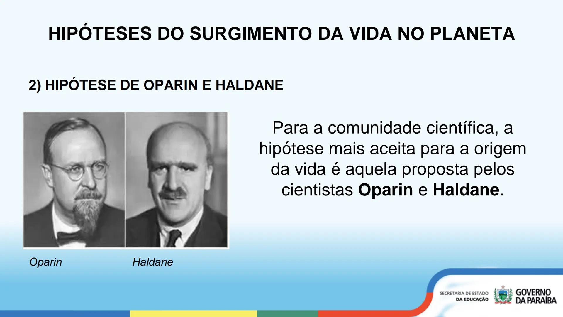A TERRA PRIMITIVA E A
ORIGEM DA VIDA
1ª Série
Cidadá
ESCOLA Escola
CIDADA Integral
SECRETARIA DE ESTADO
DA EDUCAÇÃO
GOVERNO
DA PARAÍBA OBJET
