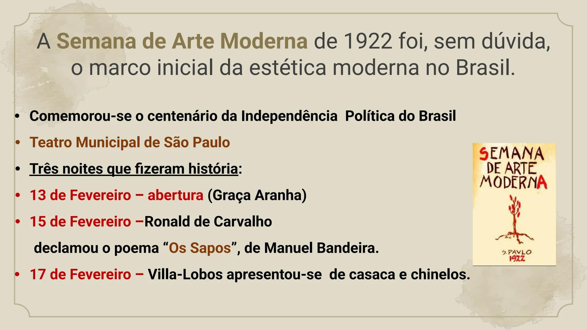 # Aula 022
# LITERATURA
Modernismo no Brasil – Primeira fase
3º Série Vamos começar +
+
+
Primeira
Fase
A primeira geração
modernist