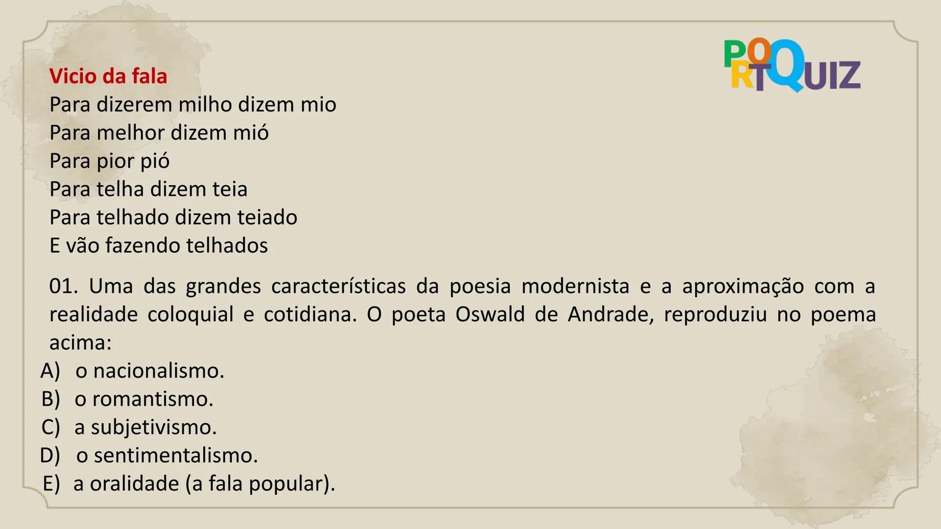 # Aula 022
# LITERATURA
Modernismo no Brasil – Primeira fase
3º Série Vamos começar +
+
+
Primeira
Fase
A primeira geração
modernist