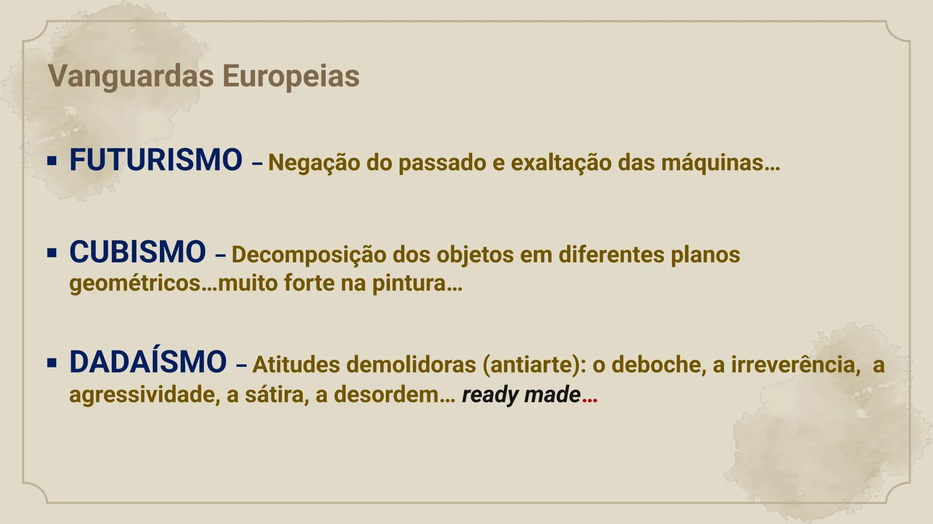 # Aula 022
# LITERATURA
Modernismo no Brasil – Primeira fase
3º Série Vamos começar +
+
+
Primeira
Fase
A primeira geração
modernist