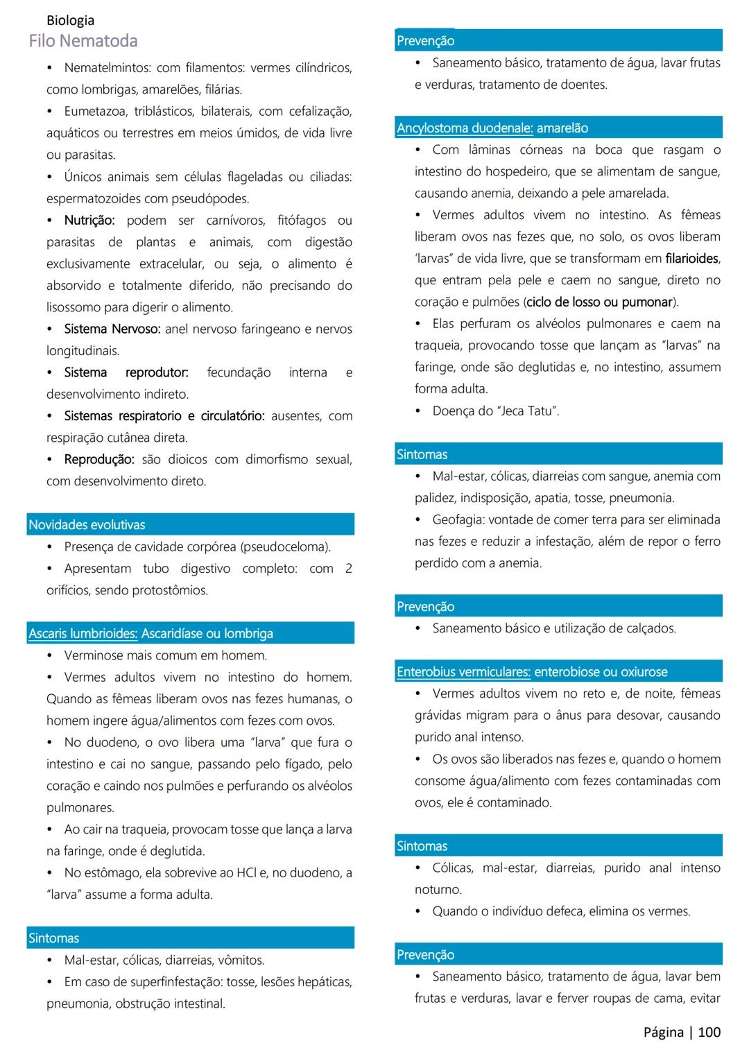 Biologia
Ácidos nucleicos
20
Sumário
RNA..
21
Introdução à biologia.
5
Ribossomos
22
Composição química.
.5
Engenharia genética.
22
Organiza