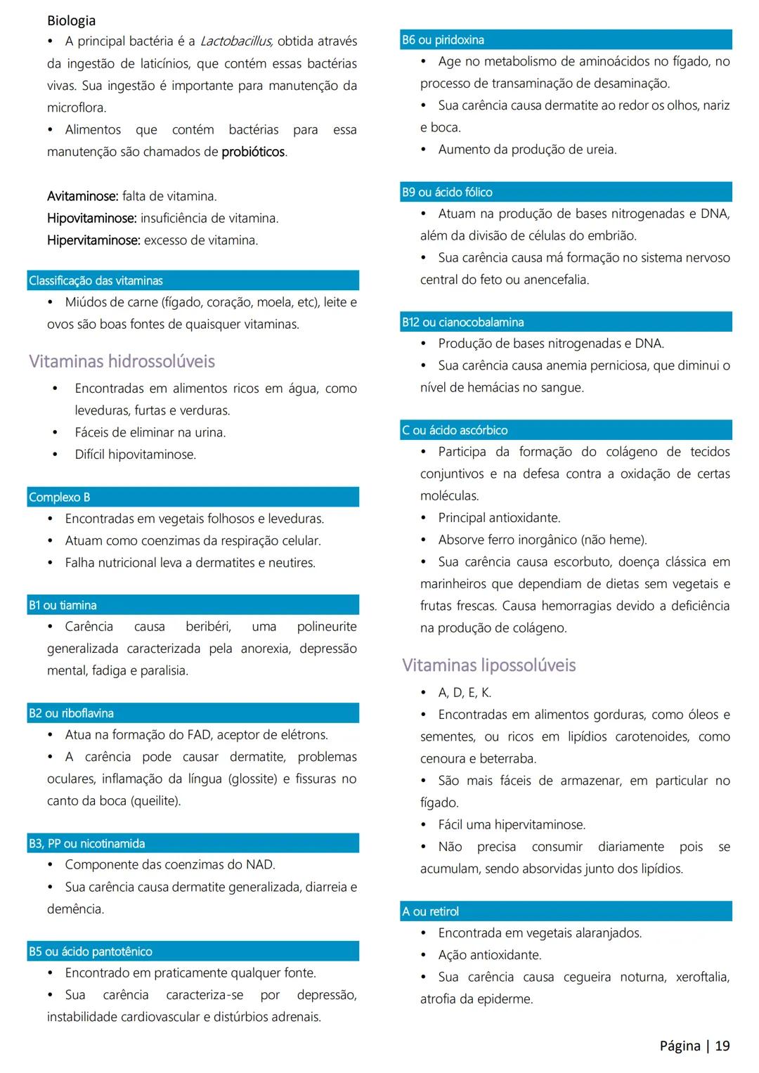 Biologia
Ácidos nucleicos
20
Sumário
RNA..
21
Introdução à biologia.
5
Ribossomos
22
Composição química.
.5
Engenharia genética.
22
Organiza