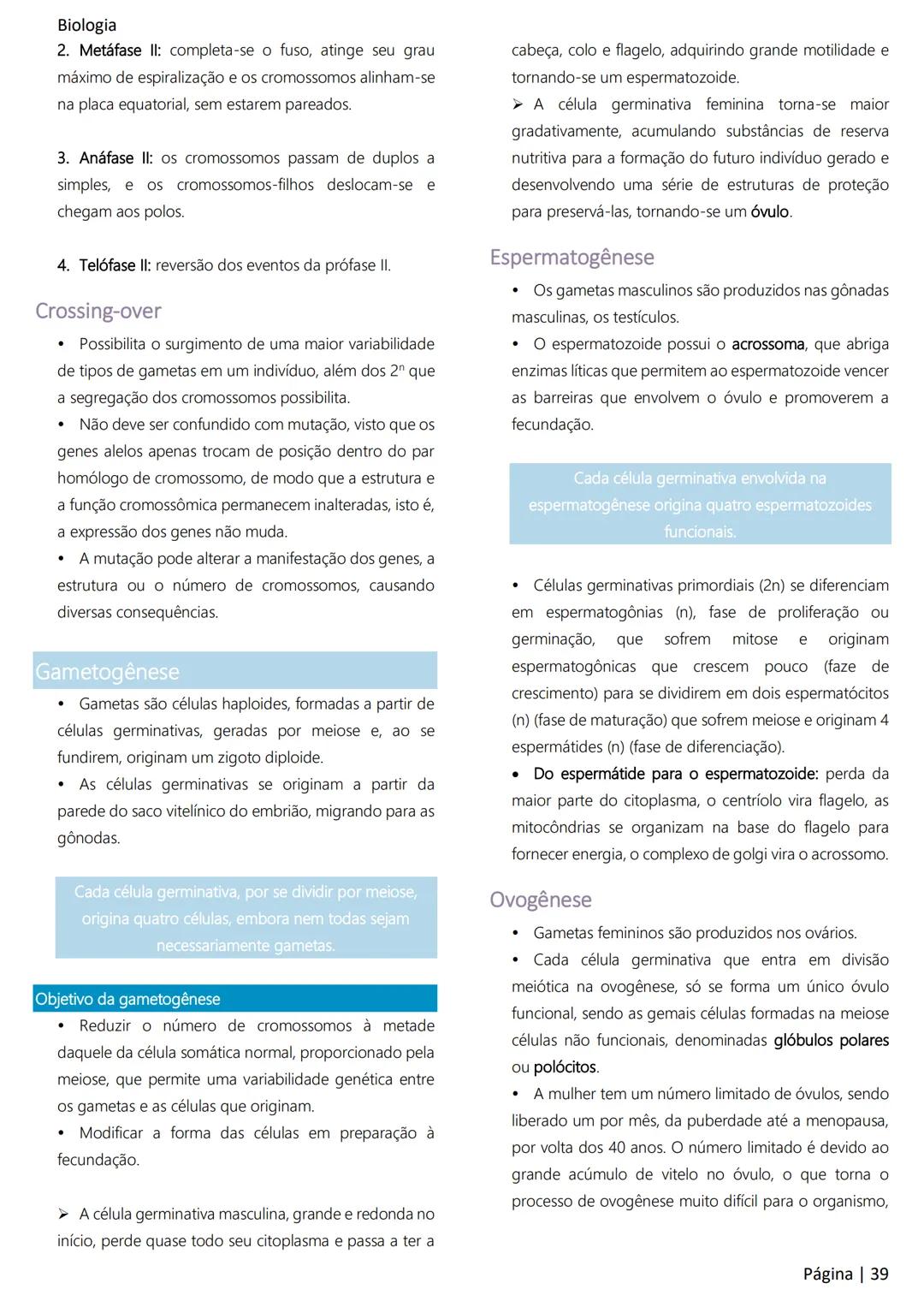Biologia
Ácidos nucleicos
20
Sumário
RNA..
21
Introdução à biologia.
5
Ribossomos
22
Composição química.
.5
Engenharia genética.
22
Organiza