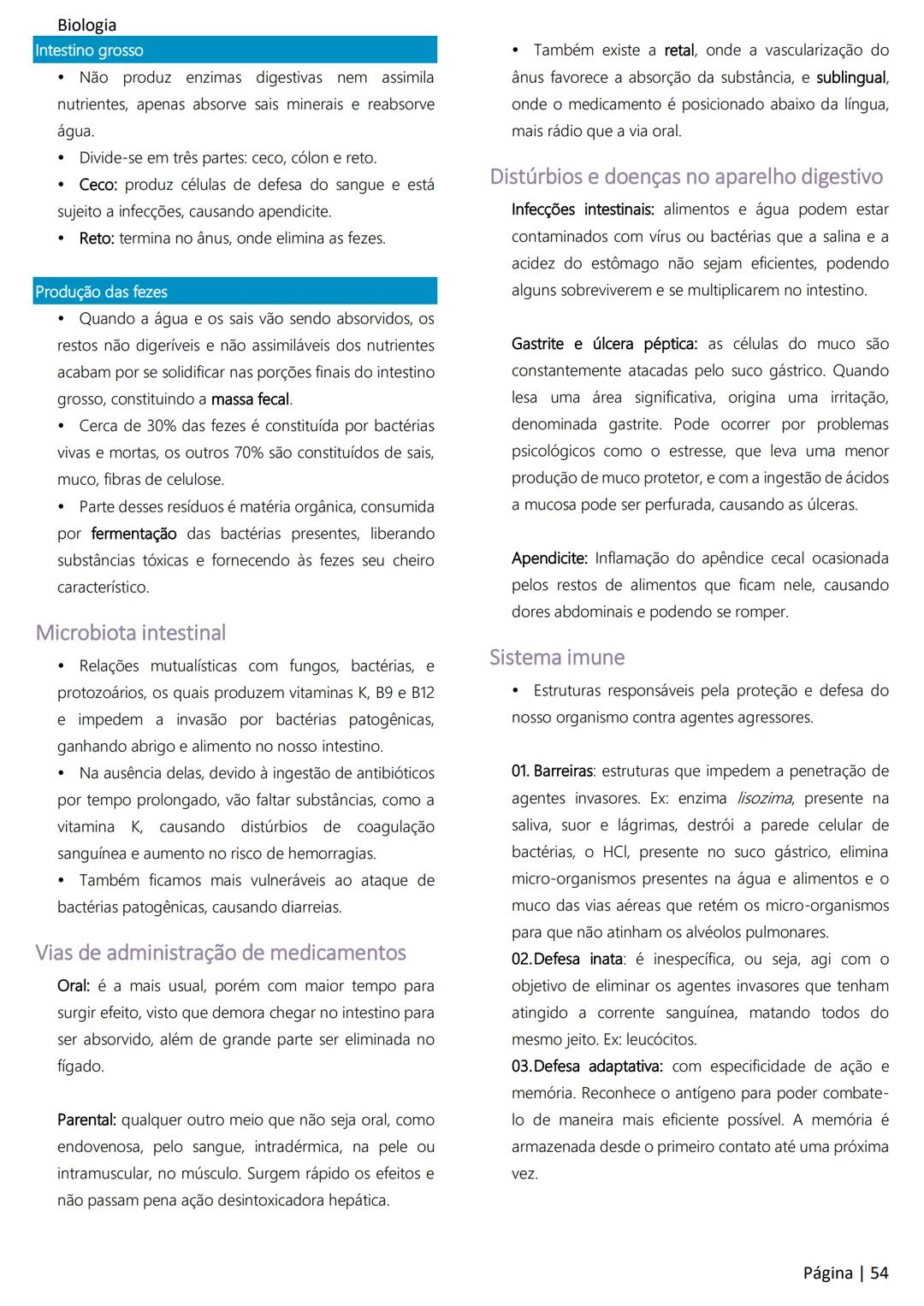 Biologia
Ácidos nucleicos
20
Sumário
RNA..
21
Introdução à biologia.
5
Ribossomos
22
Composição química.
.5
Engenharia genética.
22
Organiza