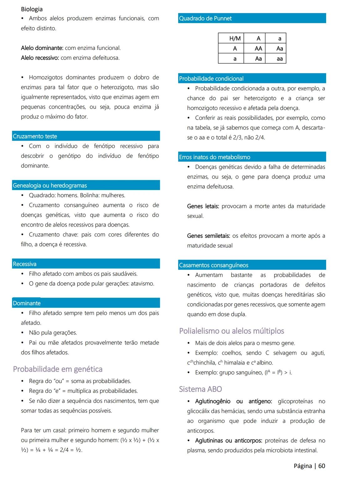 Biologia
Ácidos nucleicos
20
Sumário
RNA..
21
Introdução à biologia.
5
Ribossomos
22
Composição química.
.5
Engenharia genética.
22
Organiza