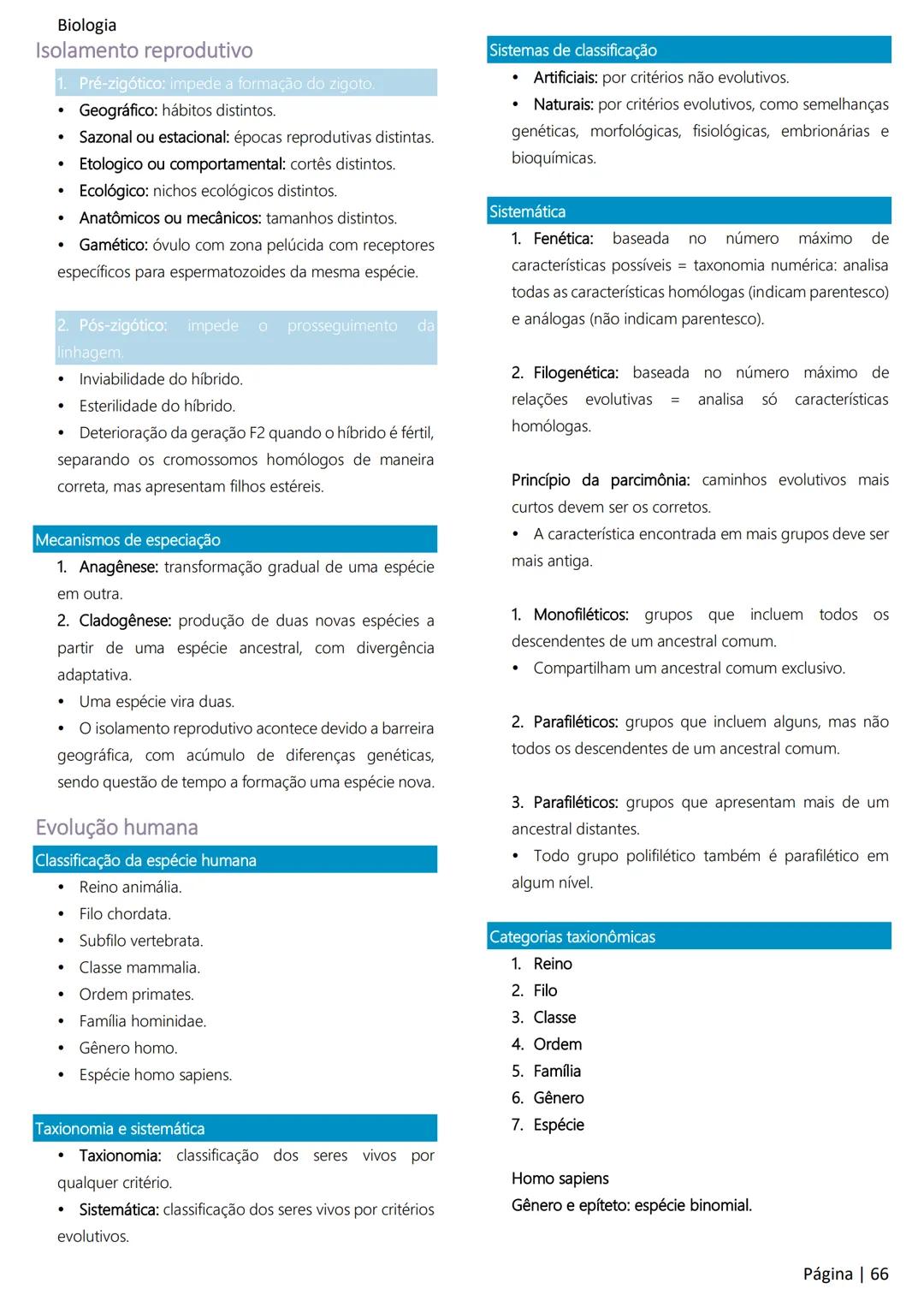 Biologia
Ácidos nucleicos
20
Sumário
RNA..
21
Introdução à biologia.
5
Ribossomos
22
Composição química.
.5
Engenharia genética.
22
Organiza