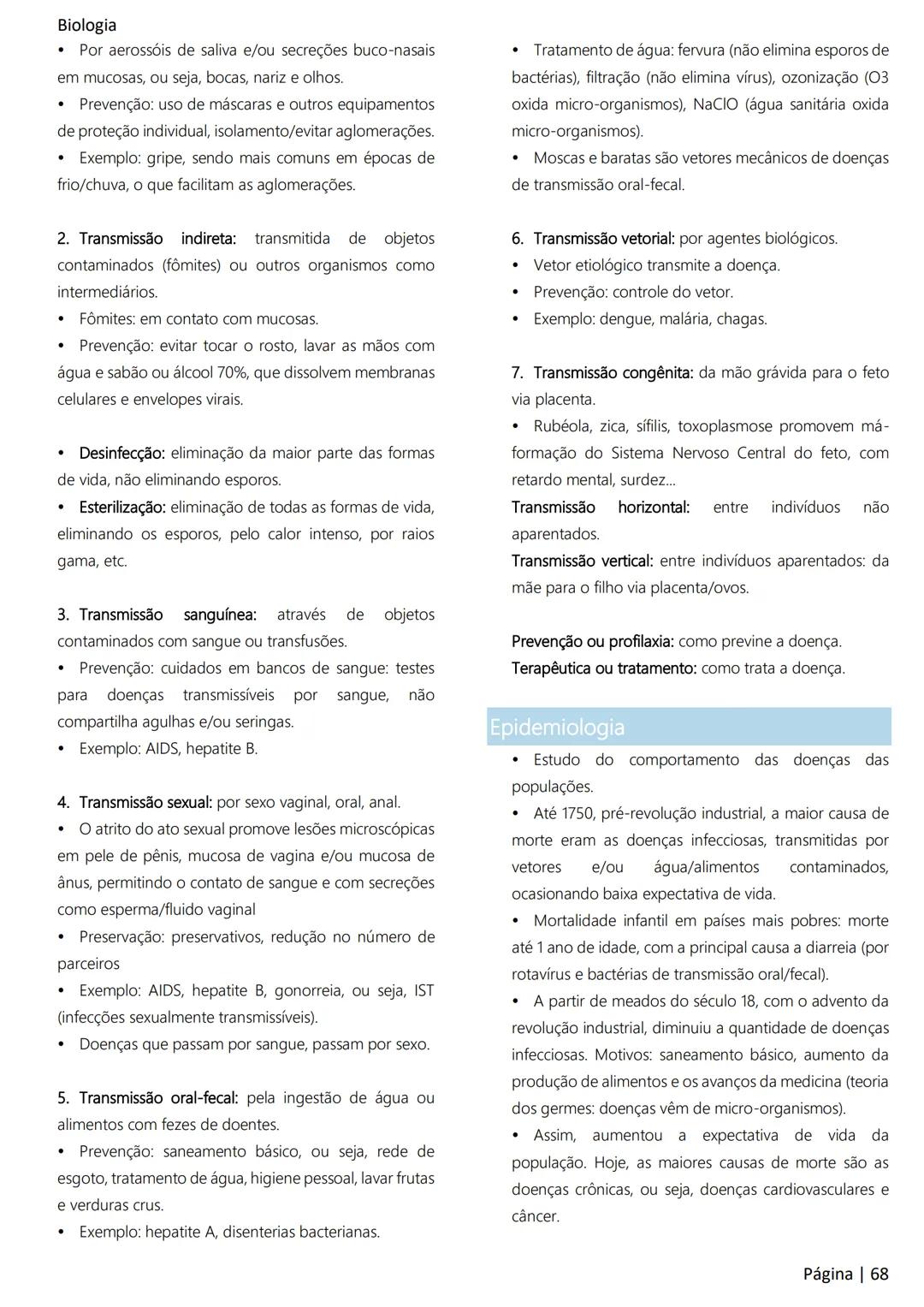 Biologia
Ácidos nucleicos
20
Sumário
RNA..
21
Introdução à biologia.
5
Ribossomos
22
Composição química.
.5
Engenharia genética.
22
Organiza