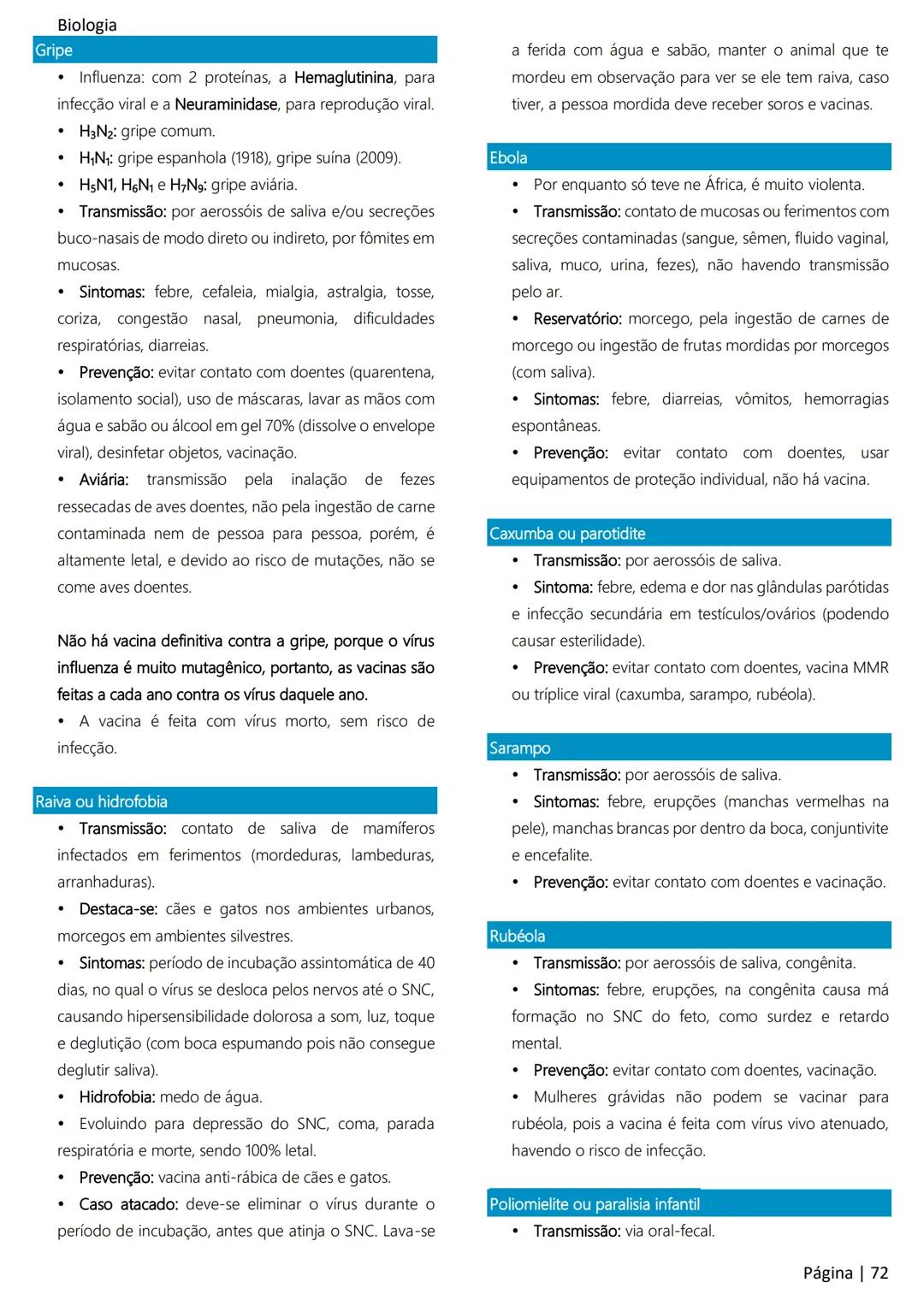 Biologia
Ácidos nucleicos
20
Sumário
RNA..
21
Introdução à biologia.
5
Ribossomos
22
Composição química.
.5
Engenharia genética.
22
Organiza