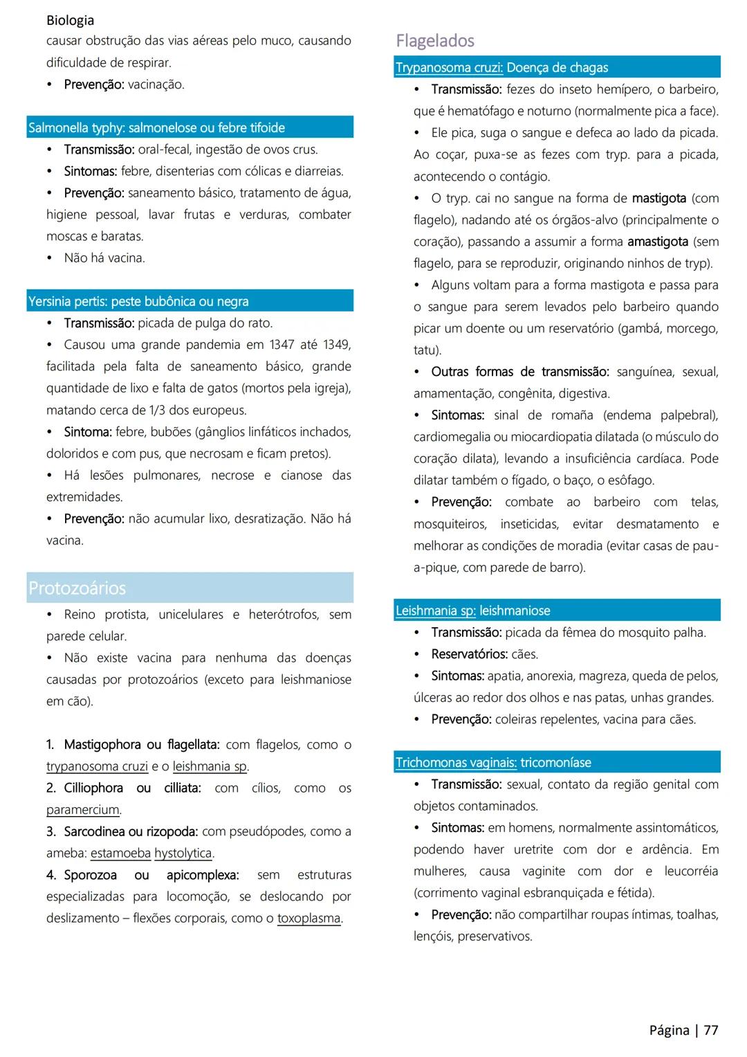 Biologia
Ácidos nucleicos
20
Sumário
RNA..
21
Introdução à biologia.
5
Ribossomos
22
Composição química.
.5
Engenharia genética.
22
Organiza
