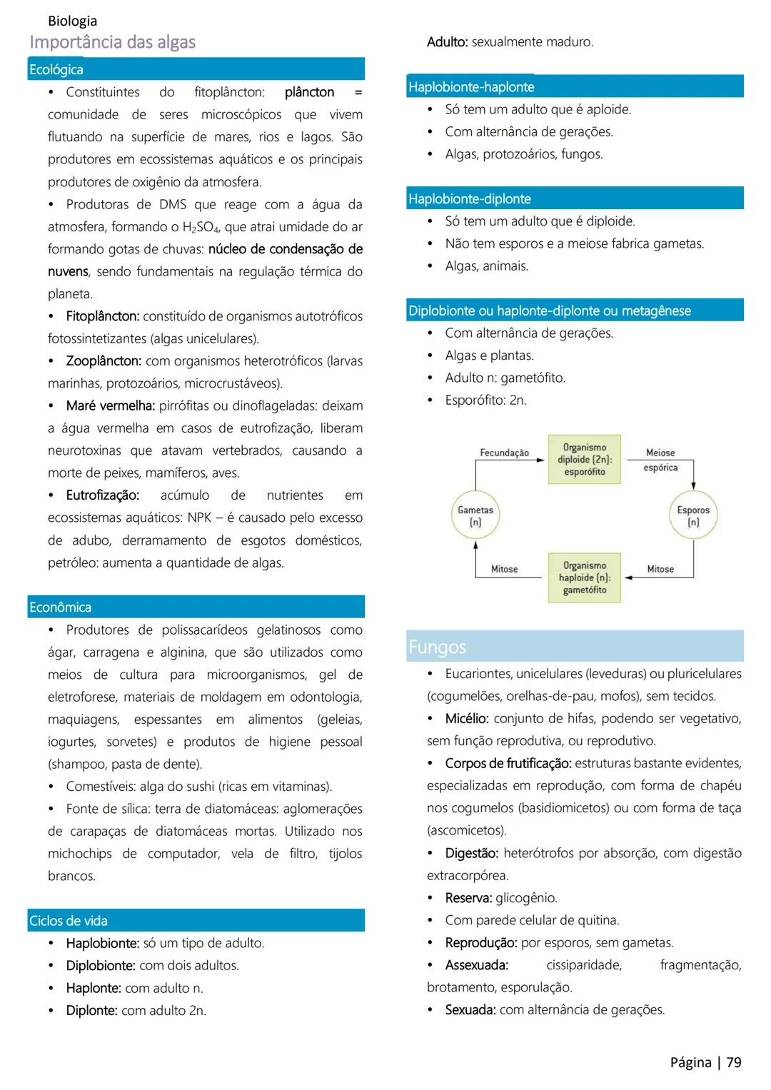 Biologia
Ácidos nucleicos
20
Sumário
RNA..
21
Introdução à biologia.
5
Ribossomos
22
Composição química.
.5
Engenharia genética.
22
Organiza