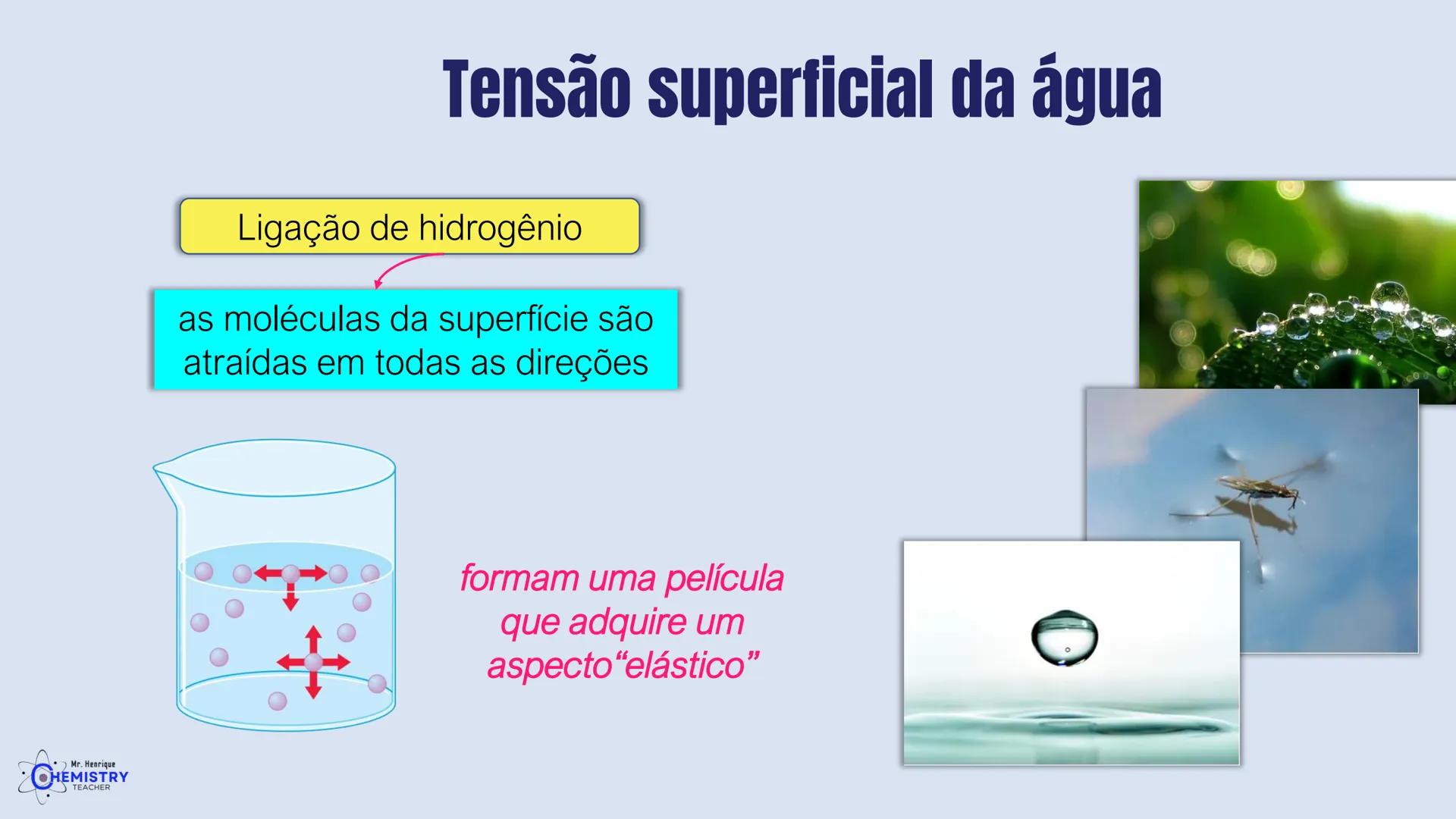# Química/ 9º ano
# GEOMETRIA MOLECULAR E
# POLARIDADE
# Profº Henrique
Mr. Henrique
CHEMISTRY
TEACHER # O que é Geometria molecular?
De