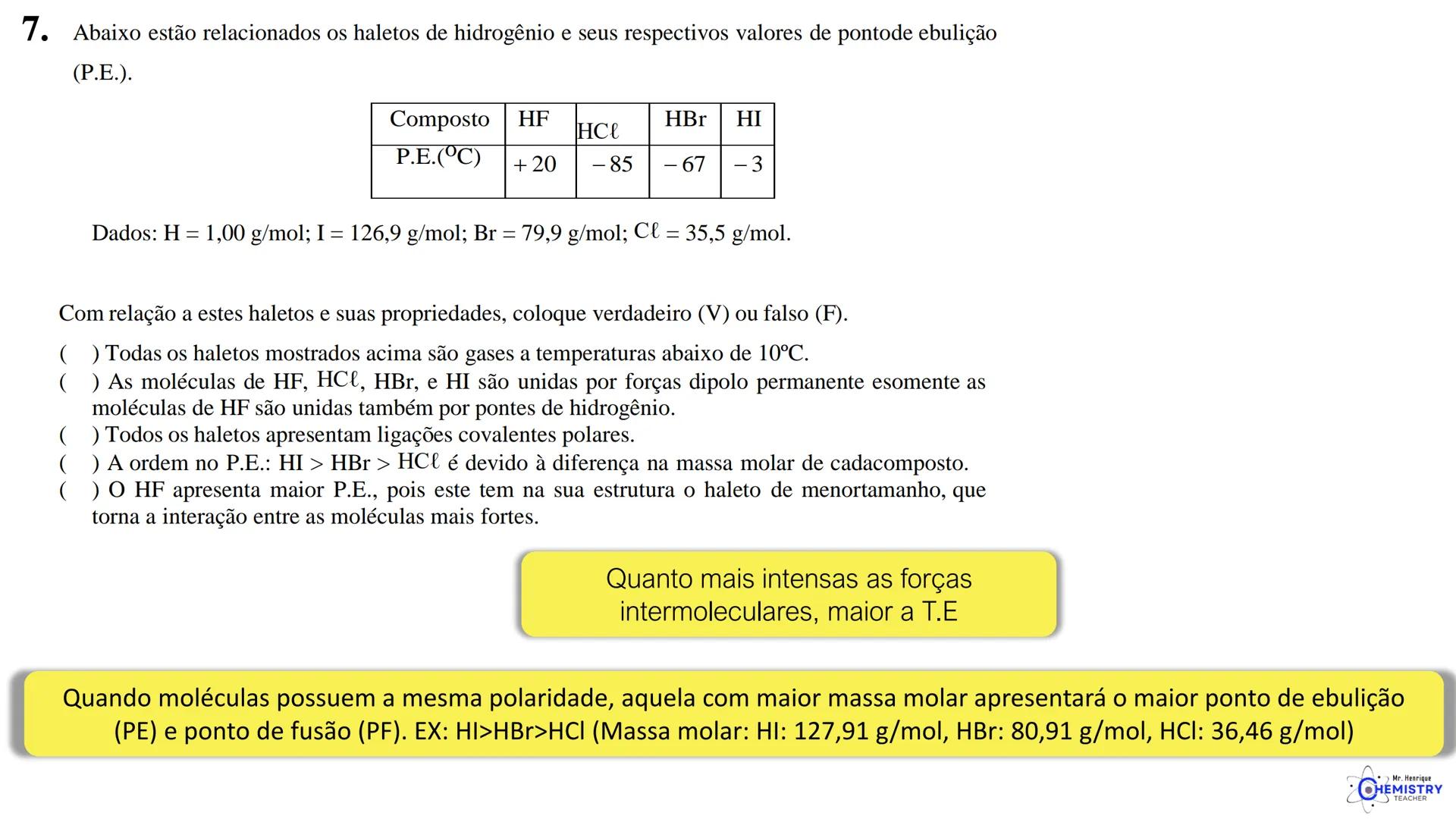 # Química/ 9º ano
# GEOMETRIA MOLECULAR E
# POLARIDADE
# Profº Henrique
Mr. Henrique
CHEMISTRY
TEACHER # O que é Geometria molecular?
De