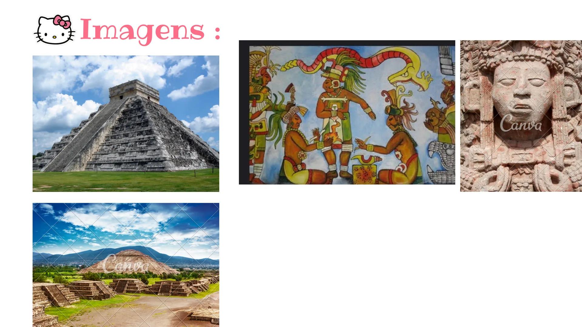 Hello
Kitty
Tema: maias Tabelas de tópicos
01.
Onde
onde surgiram
quando surgiram
02.
Religião, cultura
religião dos Maias e qual era
sua