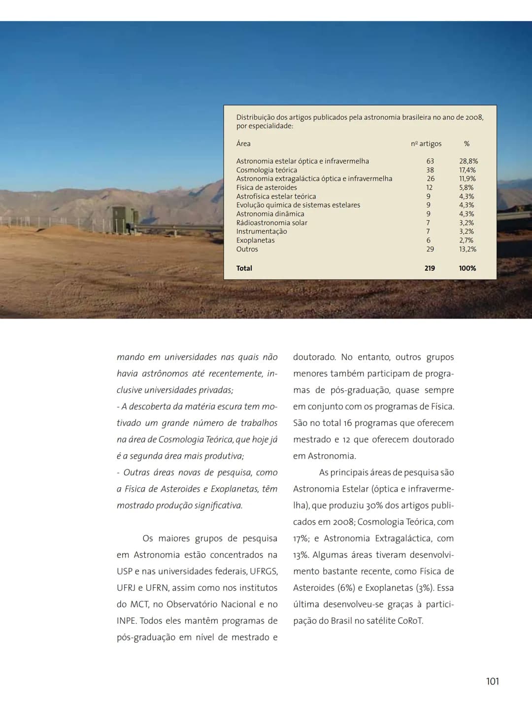 # FASCÍNIO DO
# UNIVERSO
O UNIVERSO
PARA VOCÊ DESCOBRIR
Herança do
ANO INTERNACIONAL DA
ASTRONOMIA
Ministério da
Ciência e Tecnologia