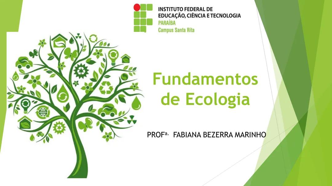 Fundamentos de Ecologia