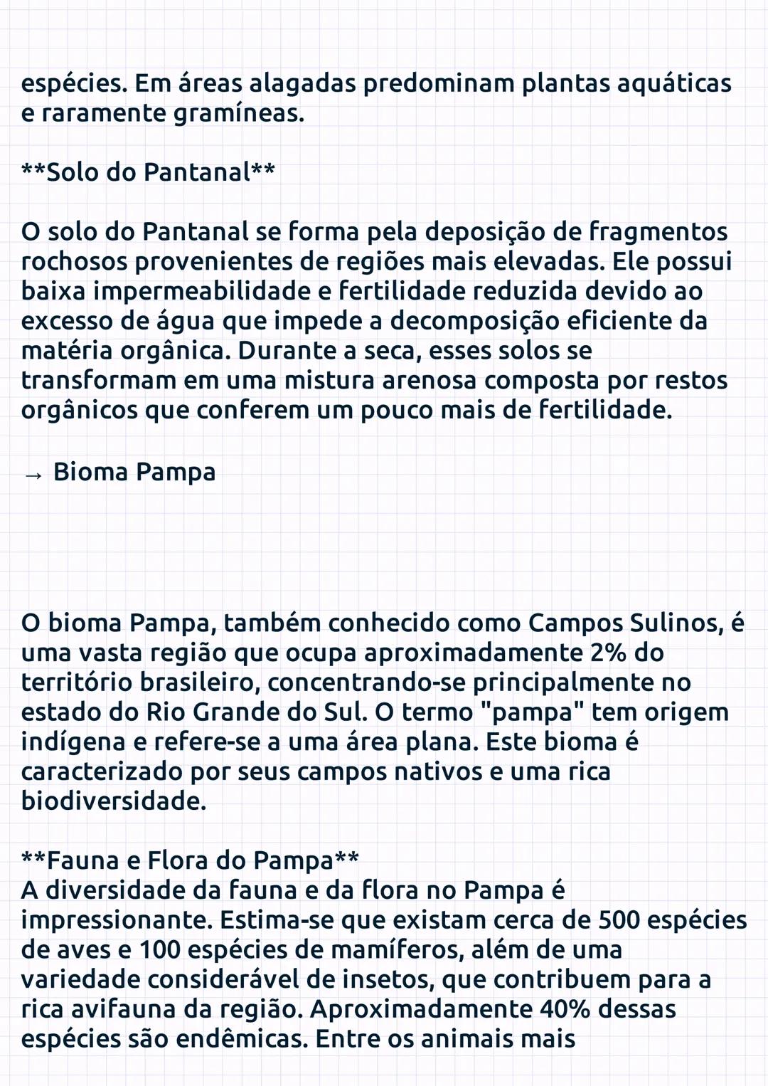18/04/2025 17:09
Biomas Brasileiros
Os biomas brasileiros são agrupamentos de ecossistemas
que apresentam características distintas, influen