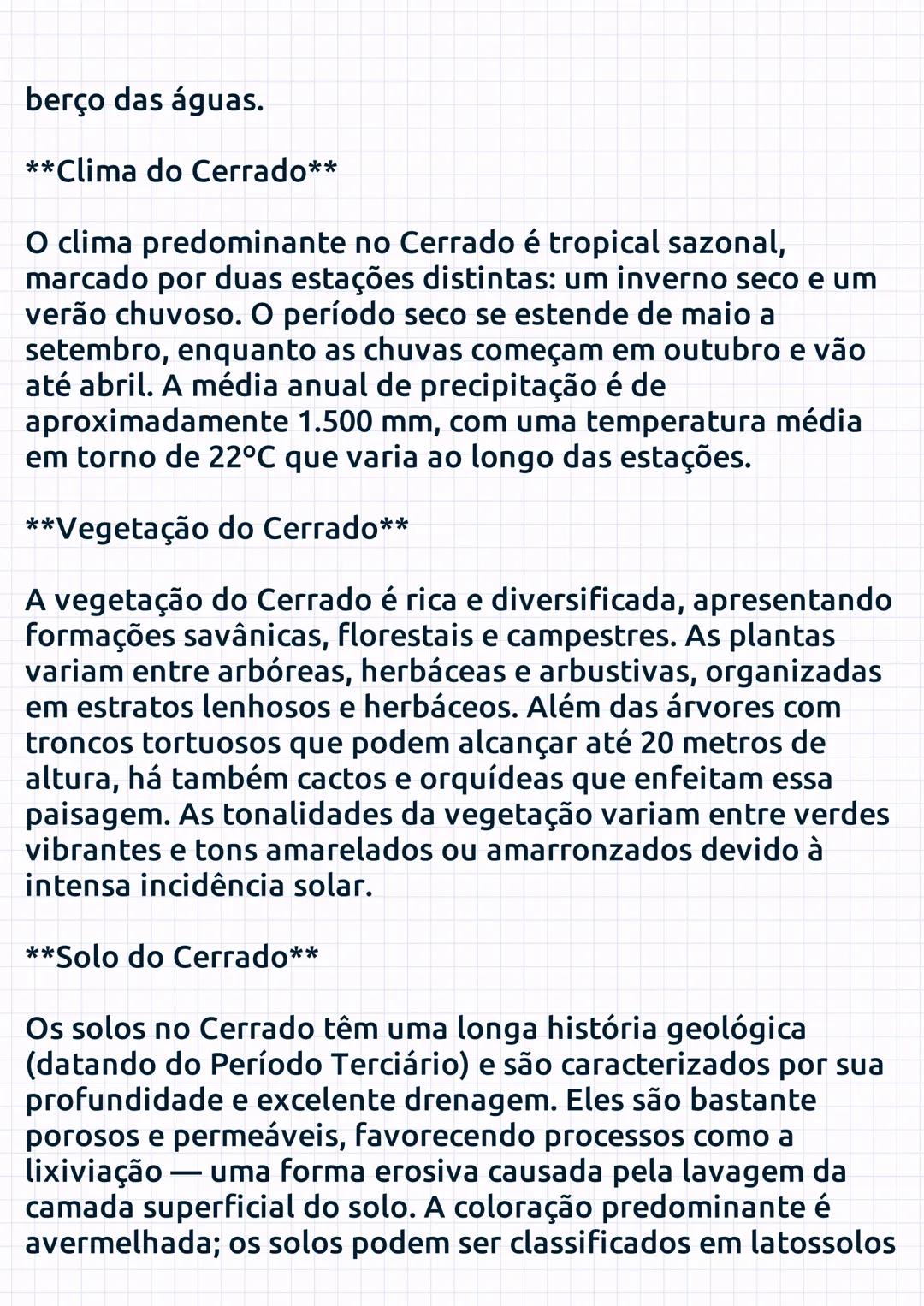 18/04/2025 17:09
Biomas Brasileiros
Os biomas brasileiros são agrupamentos de ecossistemas
que apresentam características distintas, influen