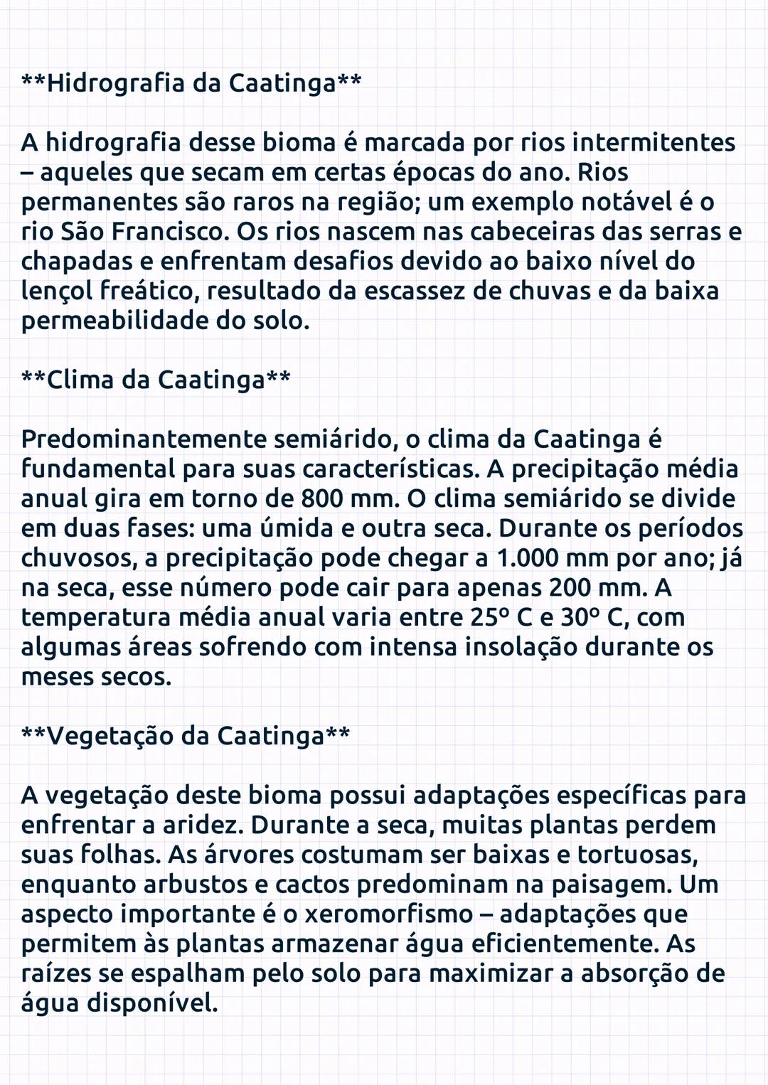 18/04/2025 17:09
Biomas Brasileiros
Os biomas brasileiros são agrupamentos de ecossistemas
que apresentam características distintas, influen