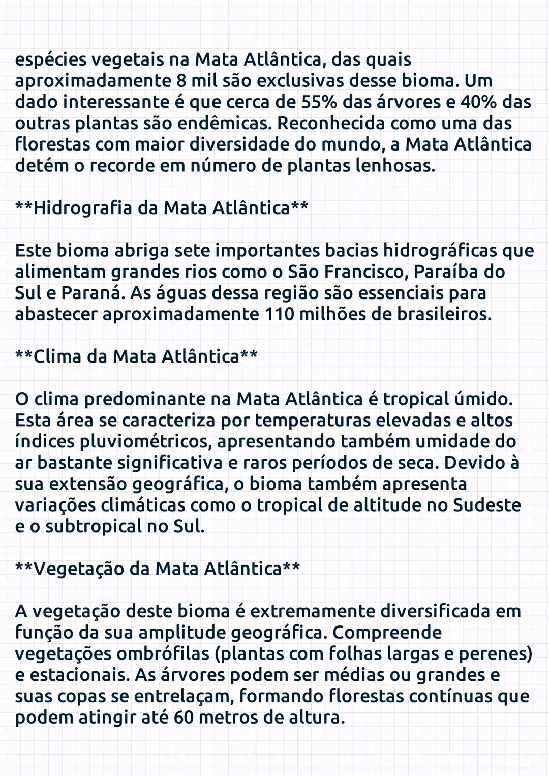18/04/2025 17:09
Biomas Brasileiros
Os biomas brasileiros são agrupamentos de ecossistemas
que apresentam características distintas, influen