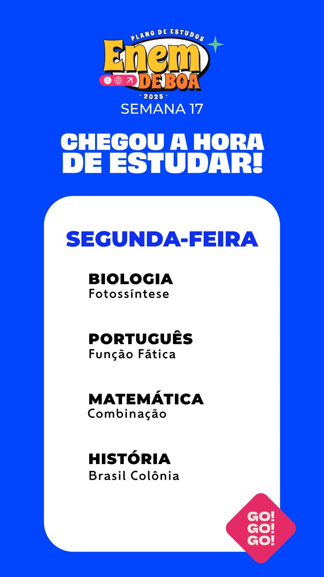 # PLANO DE ESTUDOS
# Enem
😊🌍↗️ **DE BOA**
• 2025 •
# QueroBolsa QUEM
SOMOS?
Quero Bolsa
Conectamos quem quer
aprender a quem é especia
