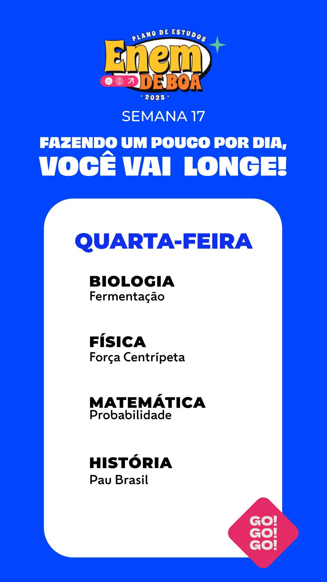 # PLANO DE ESTUDOS
# Enem
😊🌍↗️ **DE BOA**
• 2025 •
# QueroBolsa QUEM
SOMOS?
Quero Bolsa
Conectamos quem quer
aprender a quem é especia