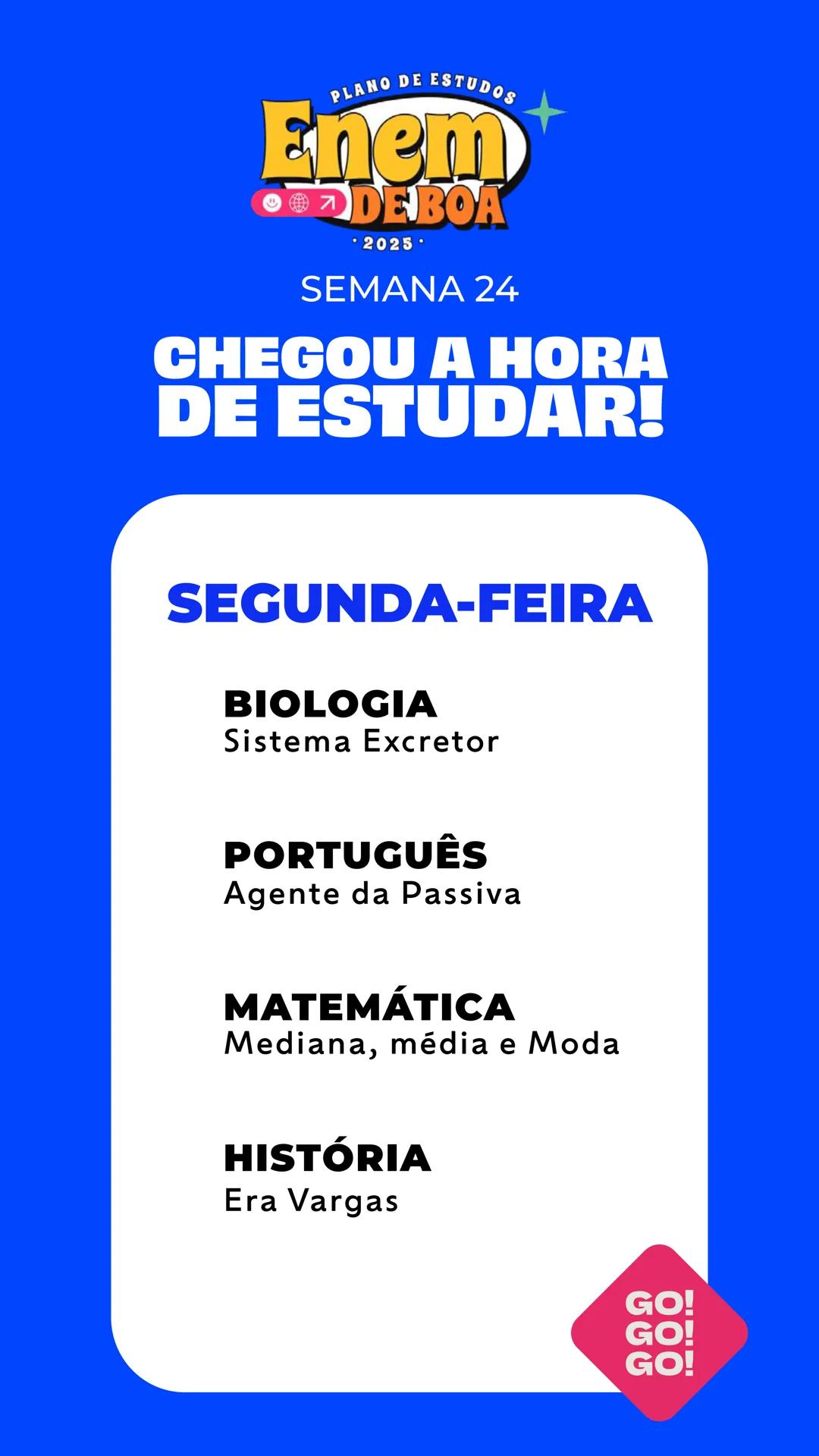 # PLANO DE ESTUDOS
# Enem
😊🌍↗️ **DE BOA**
• 2025 •
# QueroBolsa QUEM
SOMOS?
Quero Bolsa
Conectamos quem quer
aprender a quem é especia