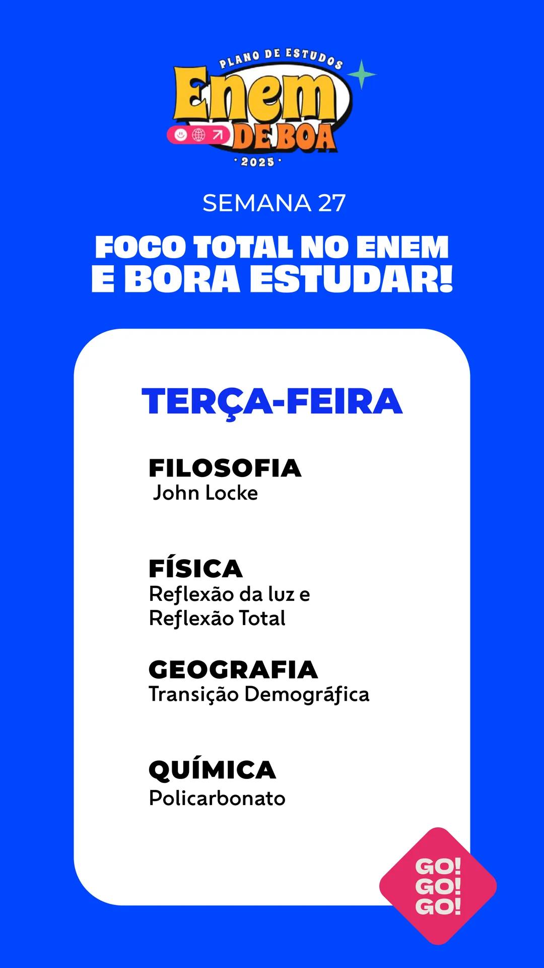 # PLANO DE ESTUDOS
# Enem
😊🌍↗️ **DE BOA**
• 2025 •
# QueroBolsa QUEM
SOMOS?
Quero Bolsa
Conectamos quem quer
aprender a quem é especia
