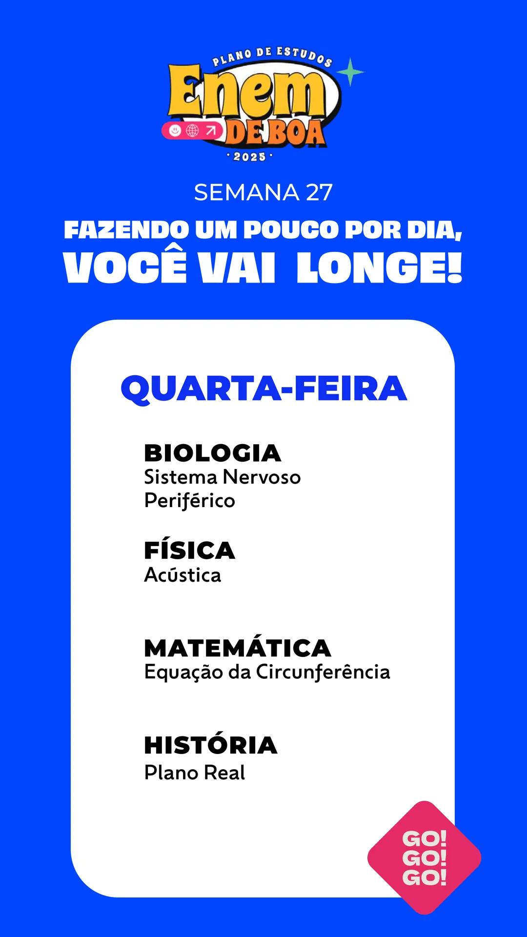 # PLANO DE ESTUDOS
# Enem
😊🌍↗️ **DE BOA**
• 2025 •
# QueroBolsa QUEM
SOMOS?
Quero Bolsa
Conectamos quem quer
aprender a quem é especia
