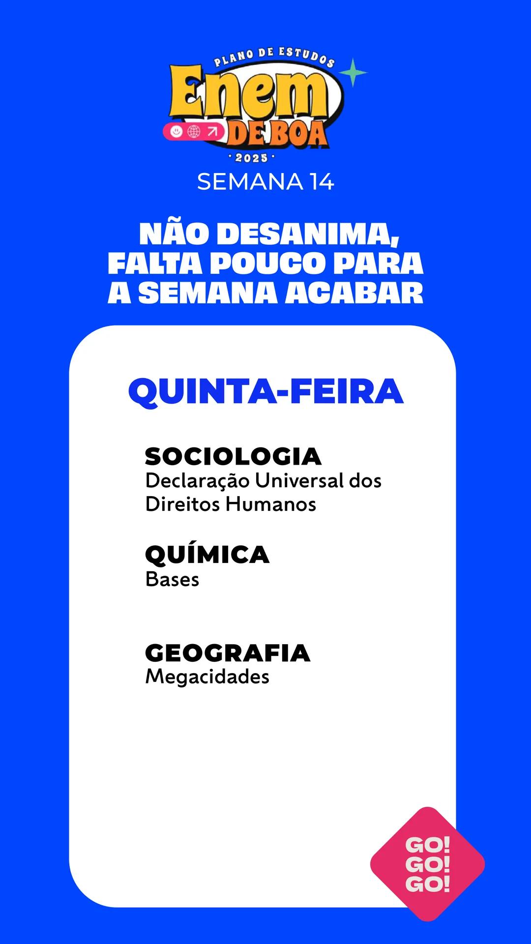 # PLANO DE ESTUDOS
# Enem
😊🌍↗️ **DE BOA**
• 2025 •
# QueroBolsa QUEM
SOMOS?
Quero Bolsa
Conectamos quem quer
aprender a quem é especia
